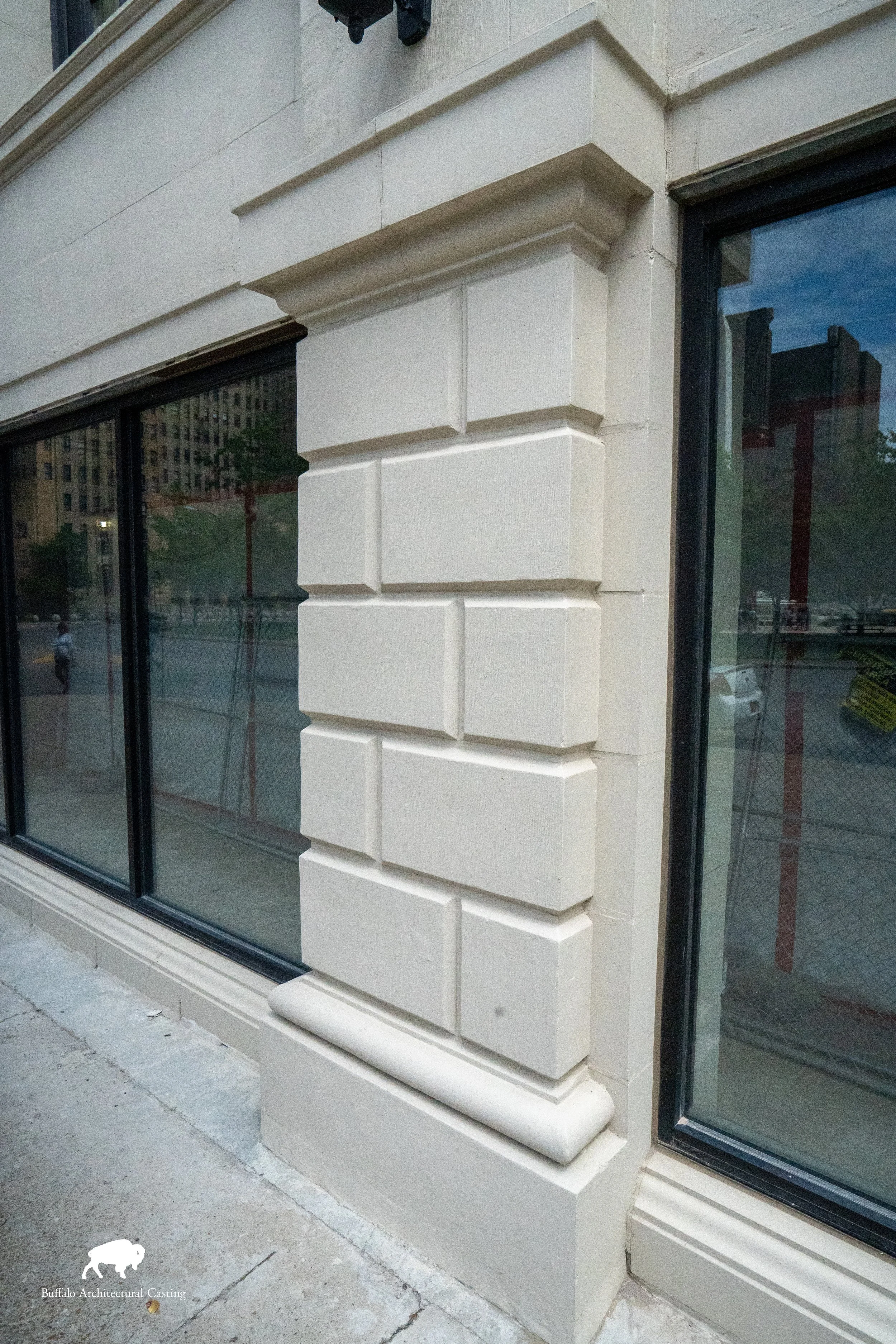 Statler Buffalo exterior detail