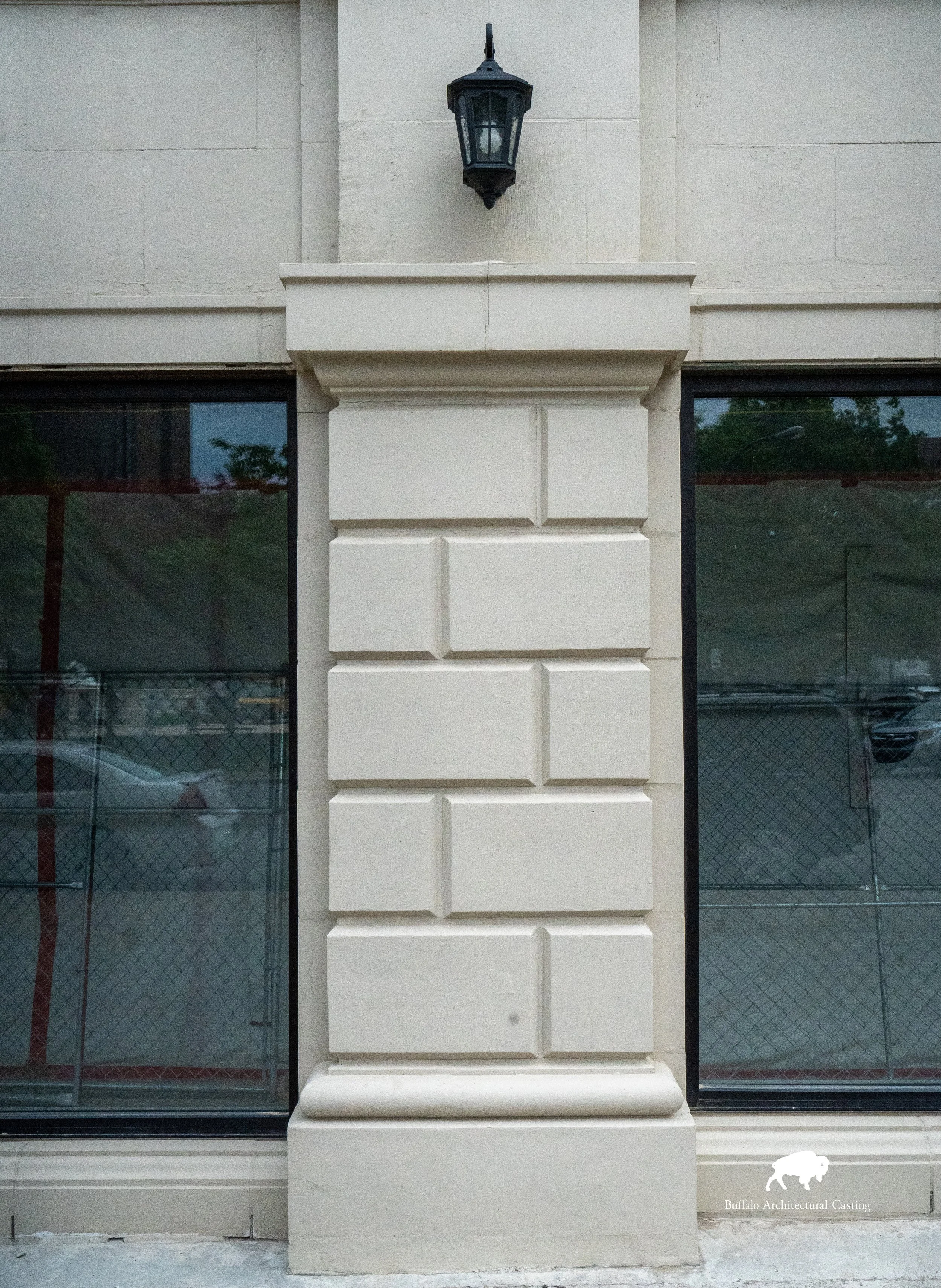 Statler Buffalo exterior detail