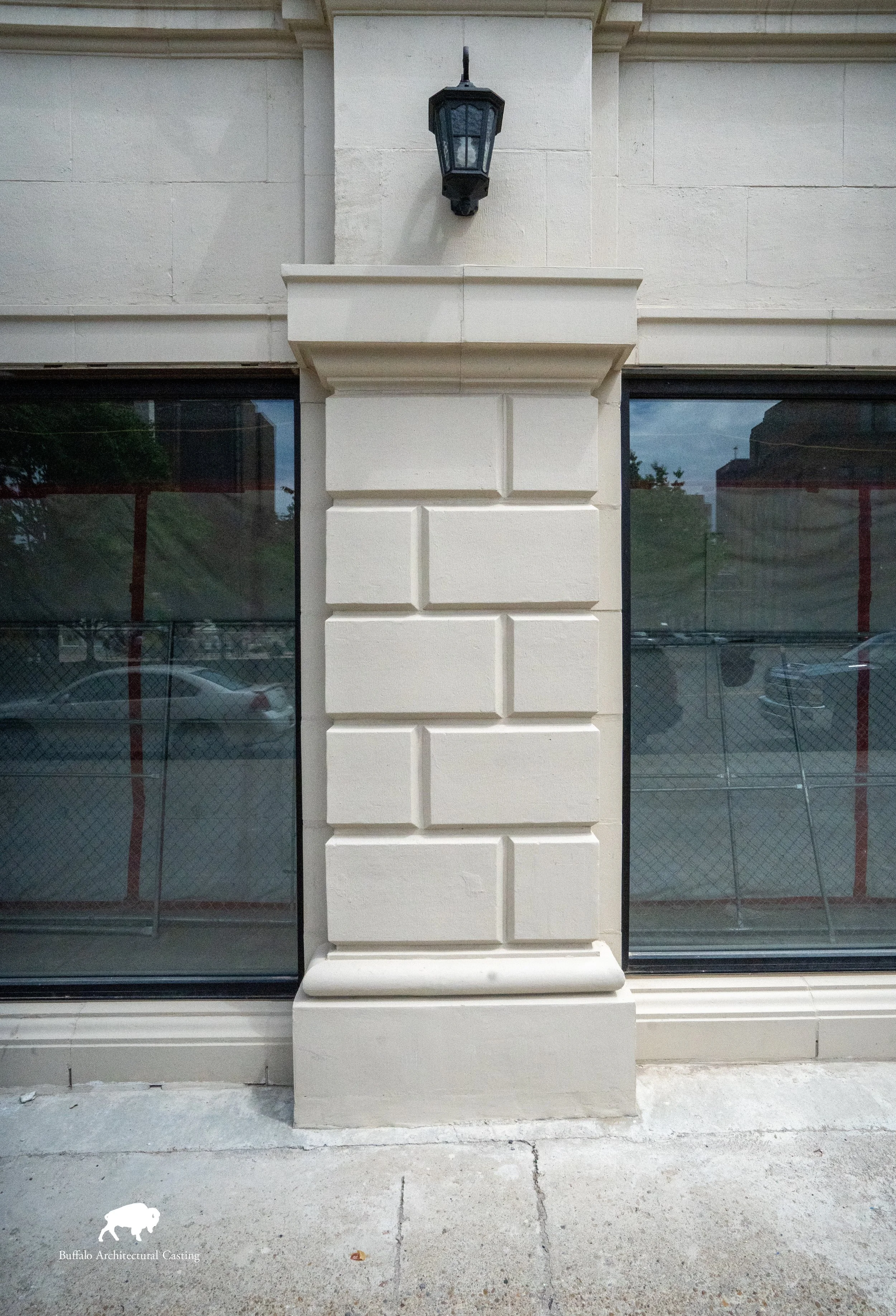 Statler Buffalo exterior detail