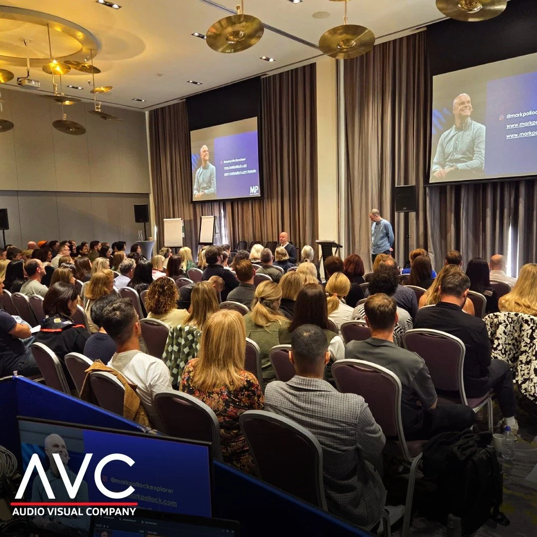 We were proud to provide full audio and visual support for an inspiring event with motivational speaker @markpollockexplorer  at the iconic @thegibsonhotel. From seamless sound to dynamic visuals, our team ensured every moment of Mark&rsquo;s powerfu