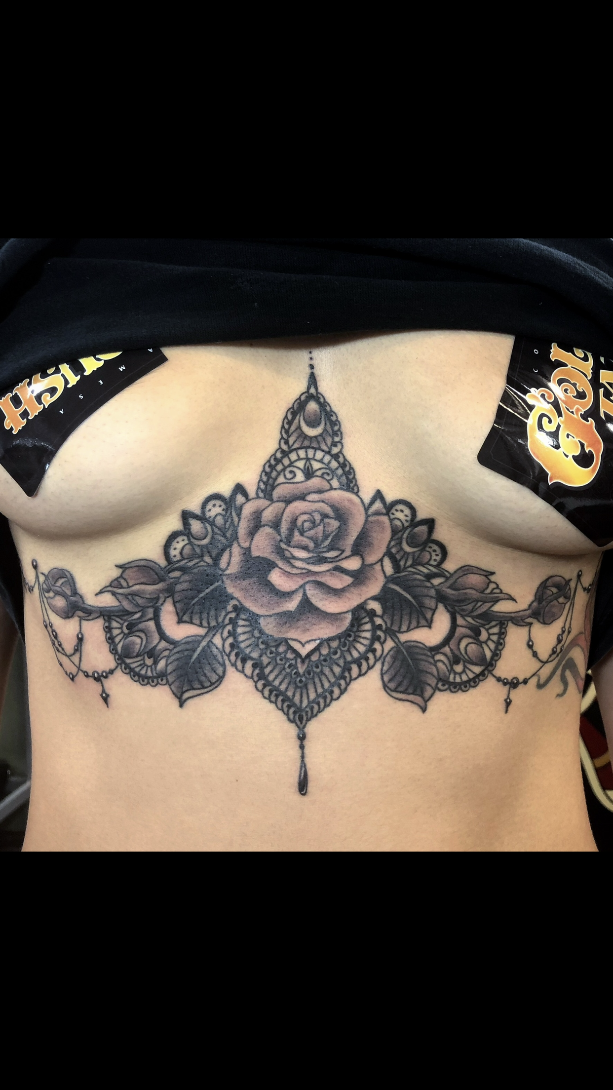 Mandala Rose Tattoo