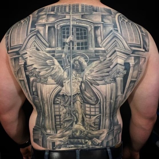 Angel And Demon Tattoo