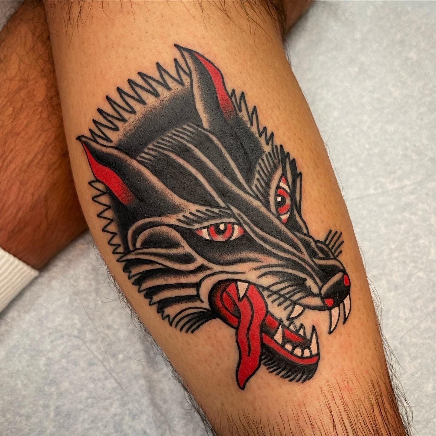 Wolf Head Tattoo