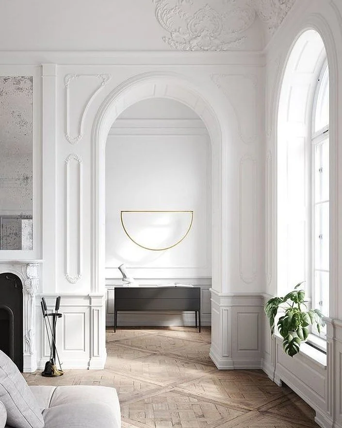 Ornamental meets minimalism. Lighting and design by Alex Allen Studio @alexallenstudio Space by #Talcik&amp;Demovicova
-
-
-
#lighting #homedecor #design #lightingdesign #ornamental