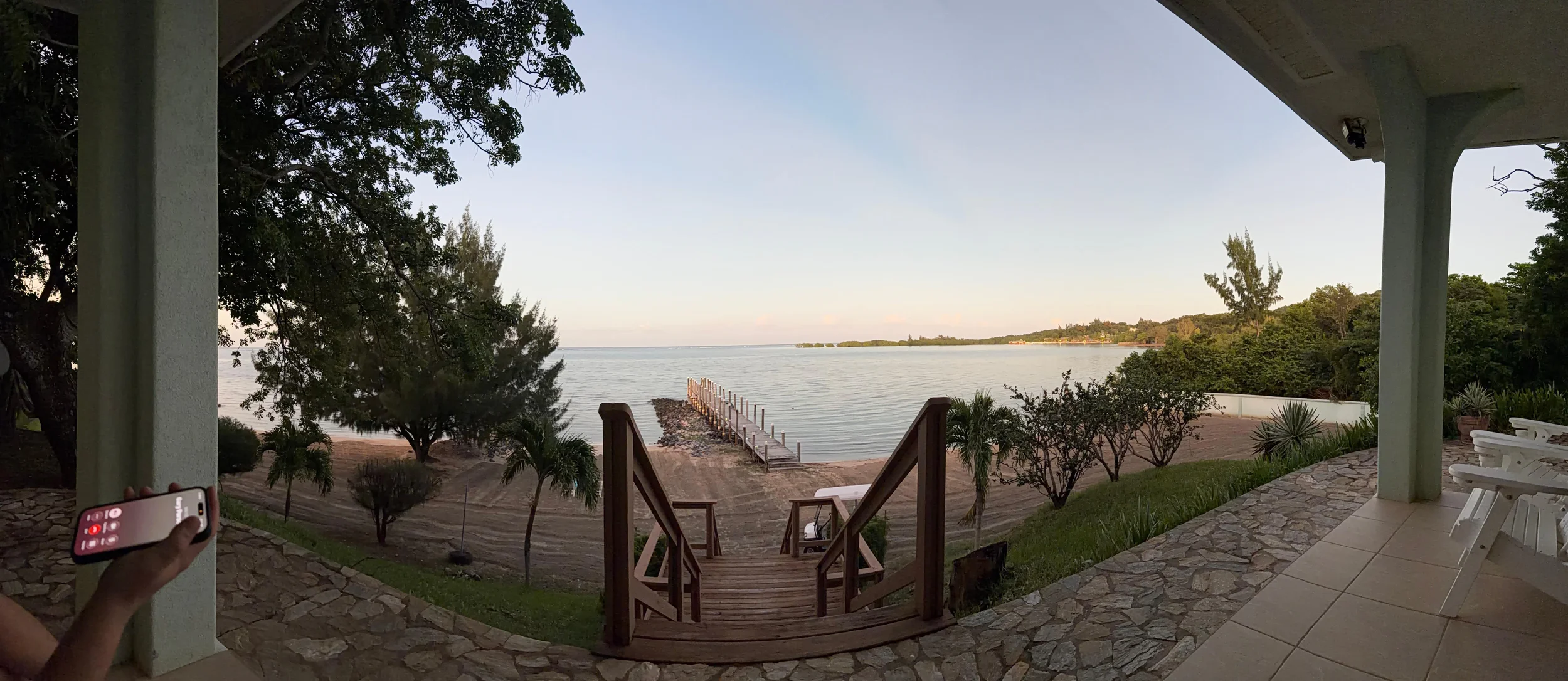 View from Beach Cabana