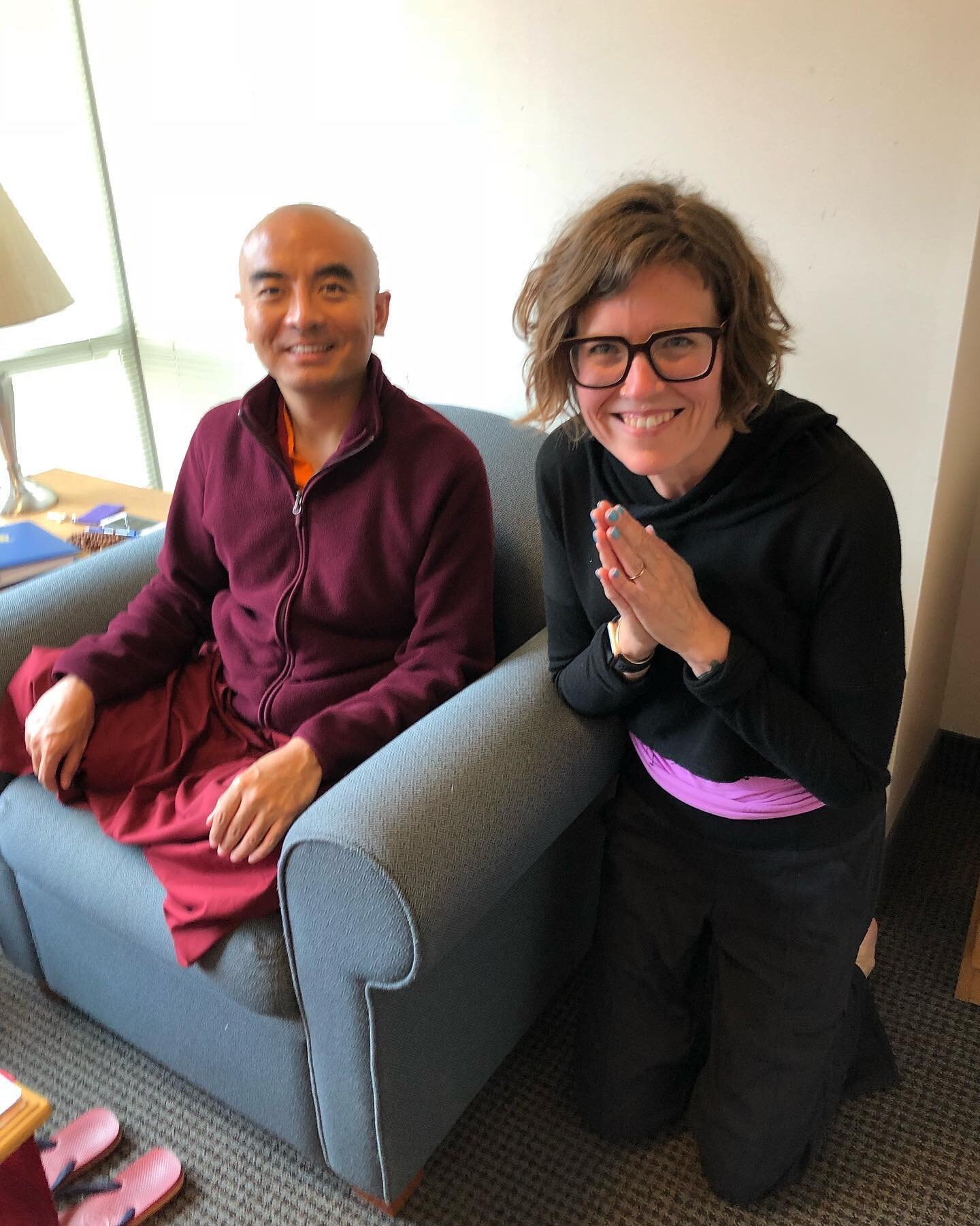 Happy birthday to my amazing teacher @mingyurrinpoche may you live a long a healthy life and continue to teach the dharma. I can&rsquo;t even begin to describe the incredible impact that you have had on my life and the life of others. May all beings 