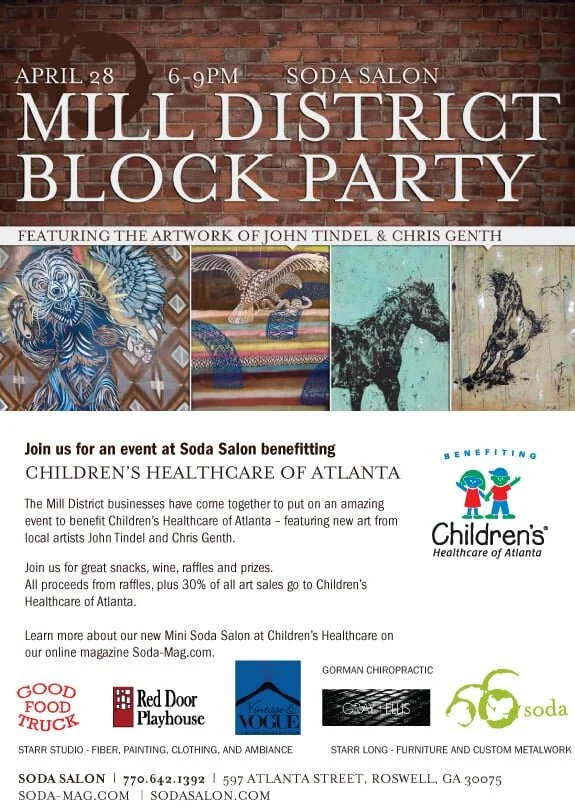 Mill District Block Party + TINDEL