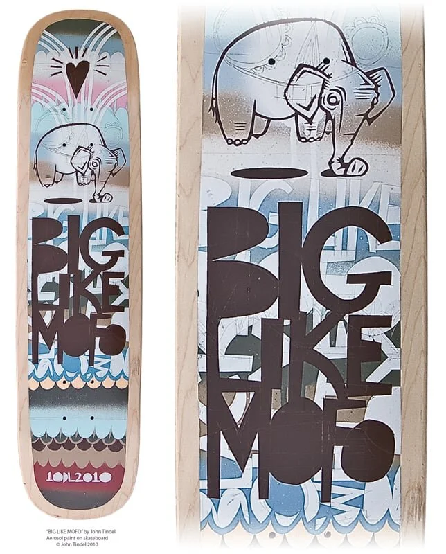 Custom Skateboard: Big Like Mofo