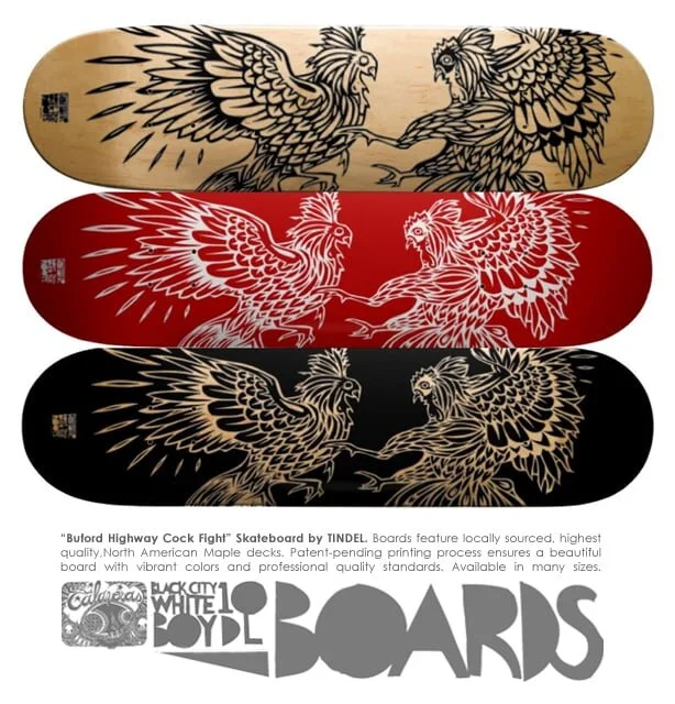 Merchandise: TINDEL Coque Fight Skateboards 