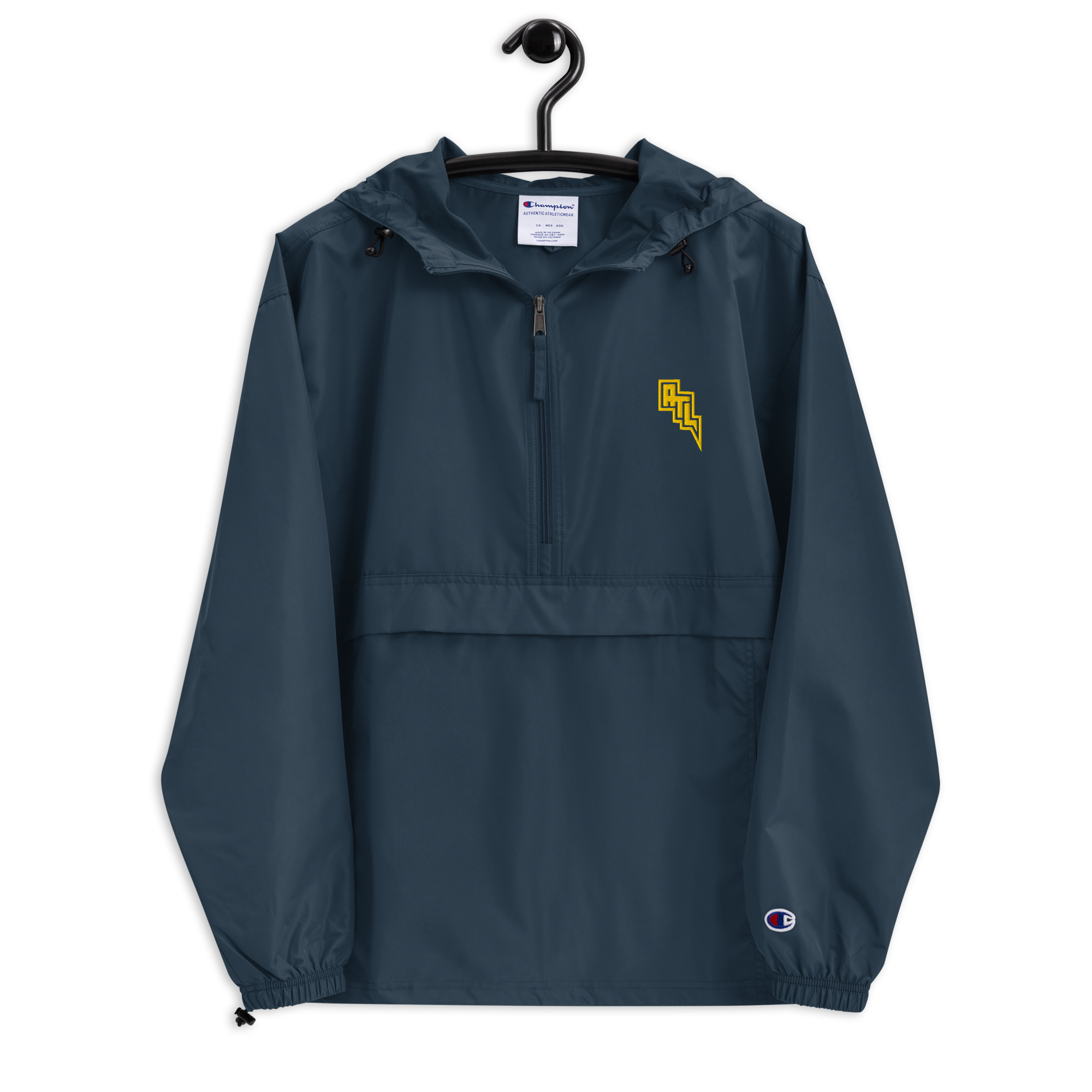 unisex-champion-packable-anorak-navy-front-6a2c183e0a52c.png
