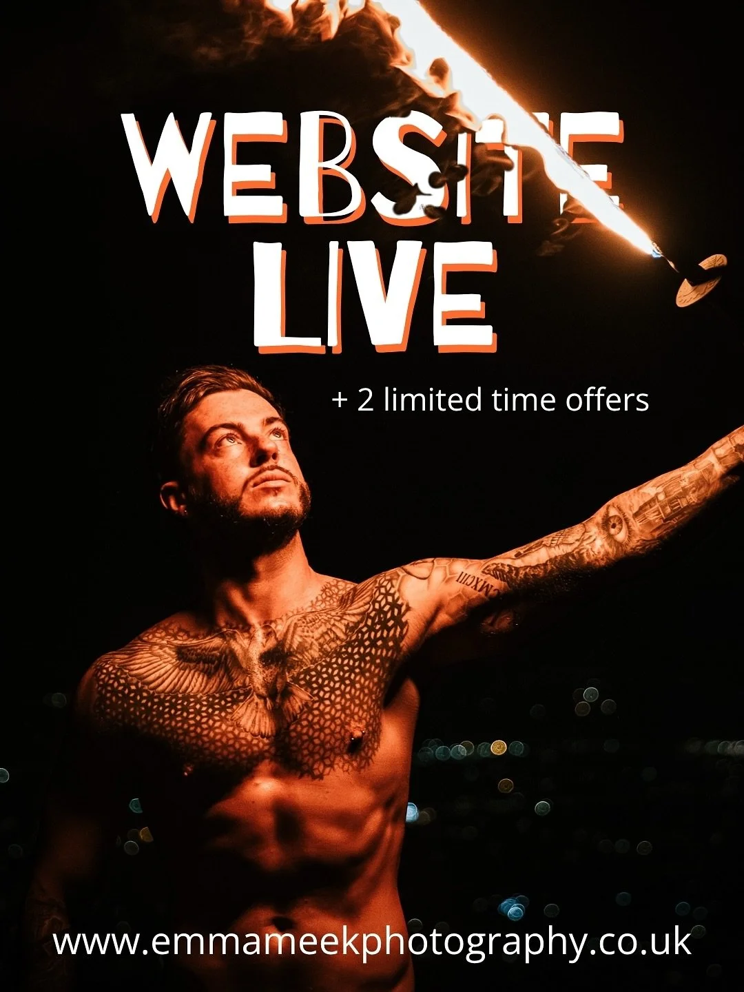 S T A R T  W I T H  A  S P A R K . . .

To celebrate my brand new website going live, I&rsquo;m running two limited-time offers &mdash; designed to help you start 2026 with strong content.

🔥 SPARK+ &mdash; &pound;75 Quick headshots that actually wo