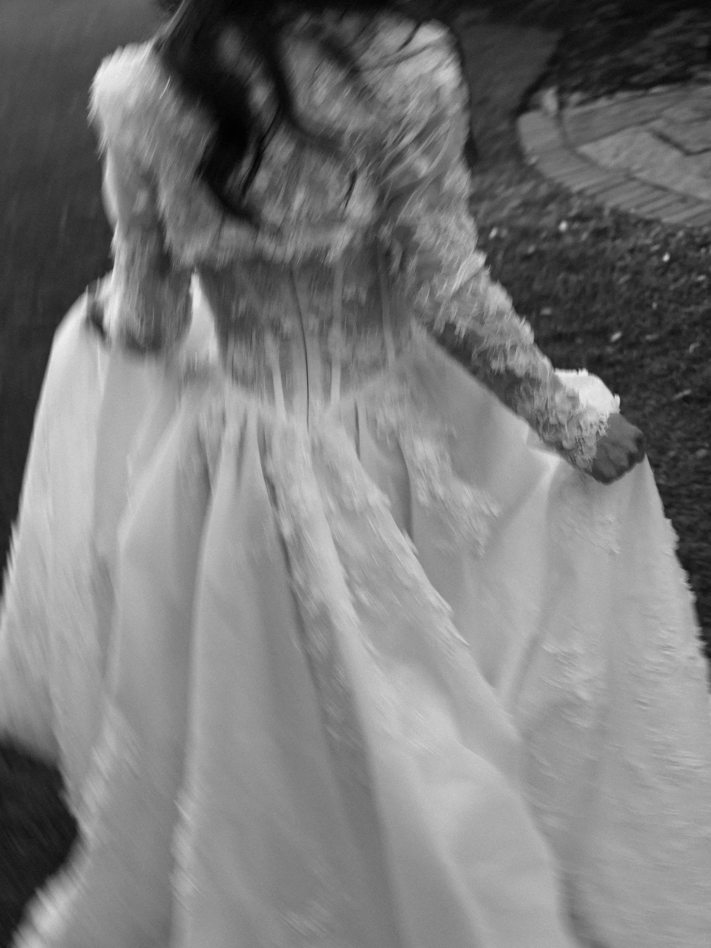 A moment for this dress and their joy