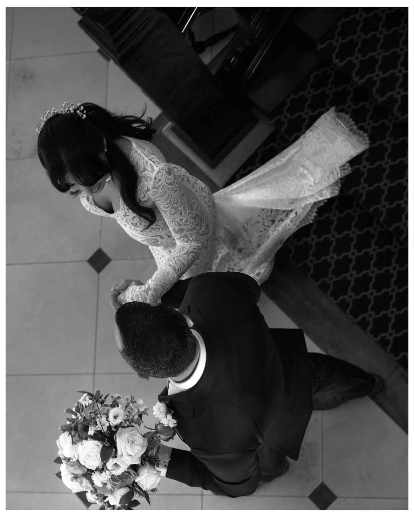 Kyle &amp; Stef just married in B&amp;W 

From last spring at the Michigan Shores Club which, fun fact, is also where my parents had their wedding