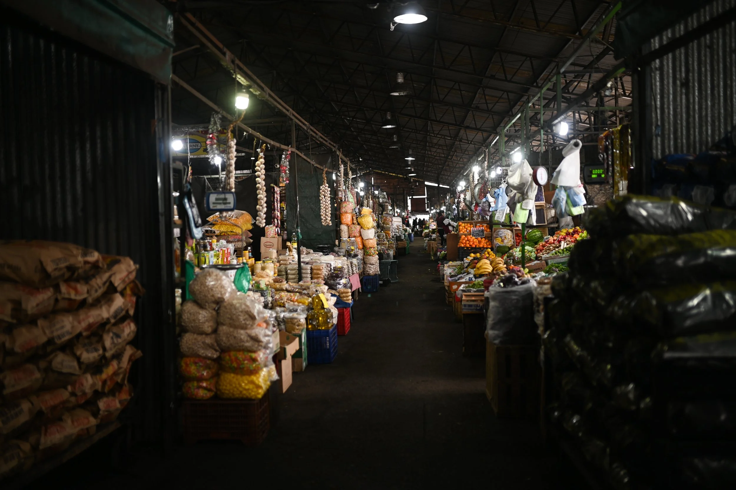 Un pasillo del Mercado Central de Buenos Aires, en la provincia de Buenos Aires, martes 30 de septiembre del 2026.