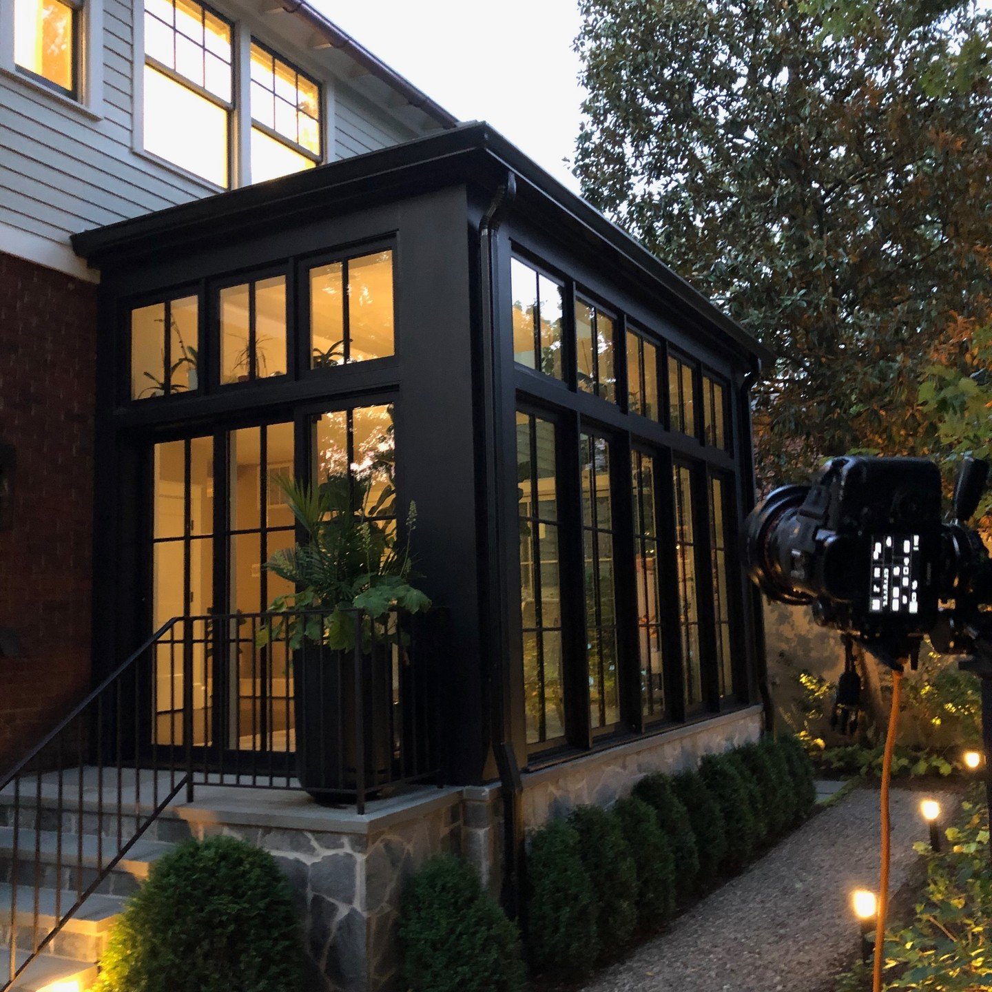 The weather cooperated for the Cathedral Heights Jewel Box night shots! With @katewichlinski Can't wait until the photos are ready!
