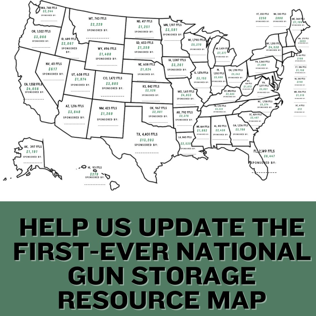 VIRTUAL Gun Storage Map Update 2026