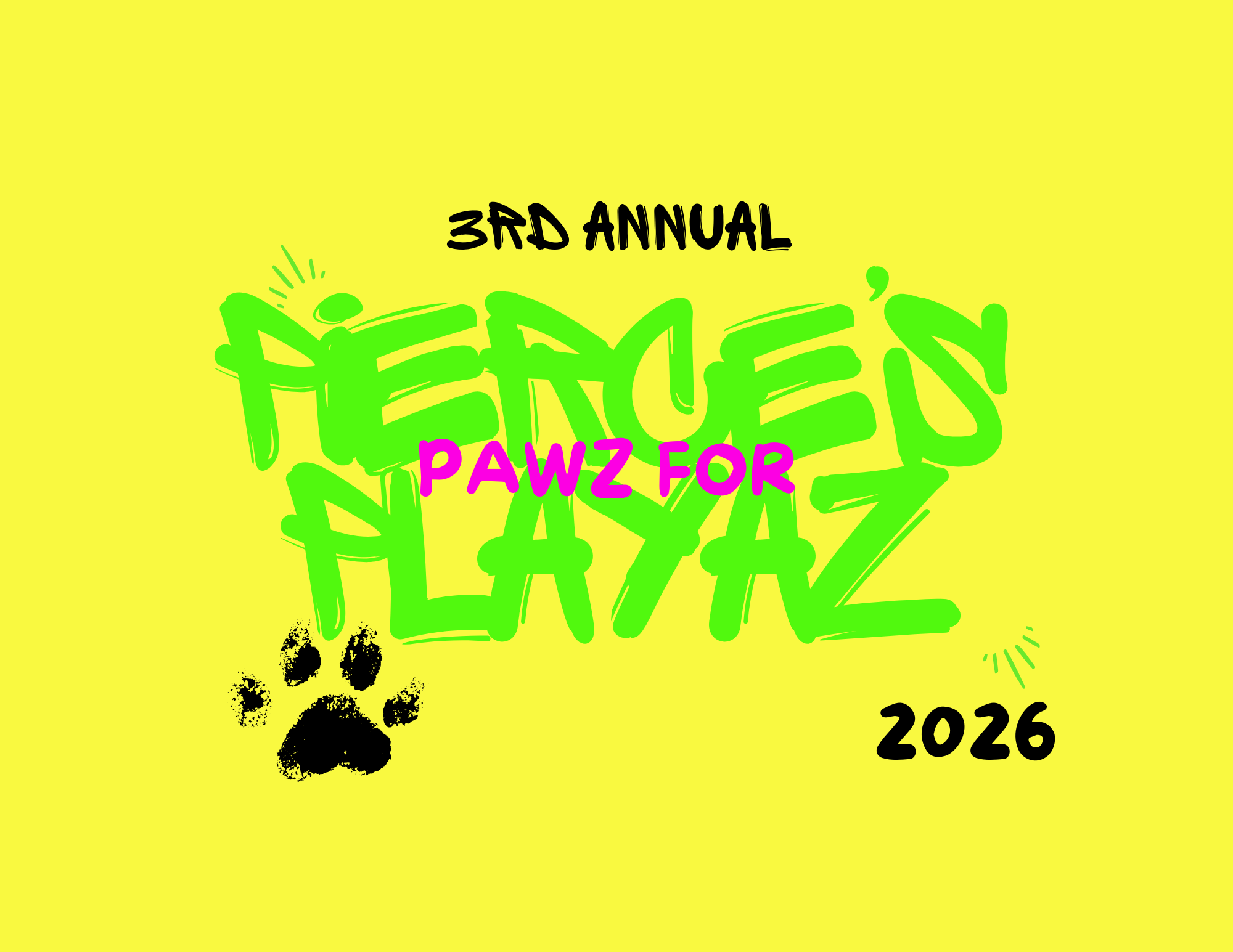 Pawz for Pierce's Playaz 2026