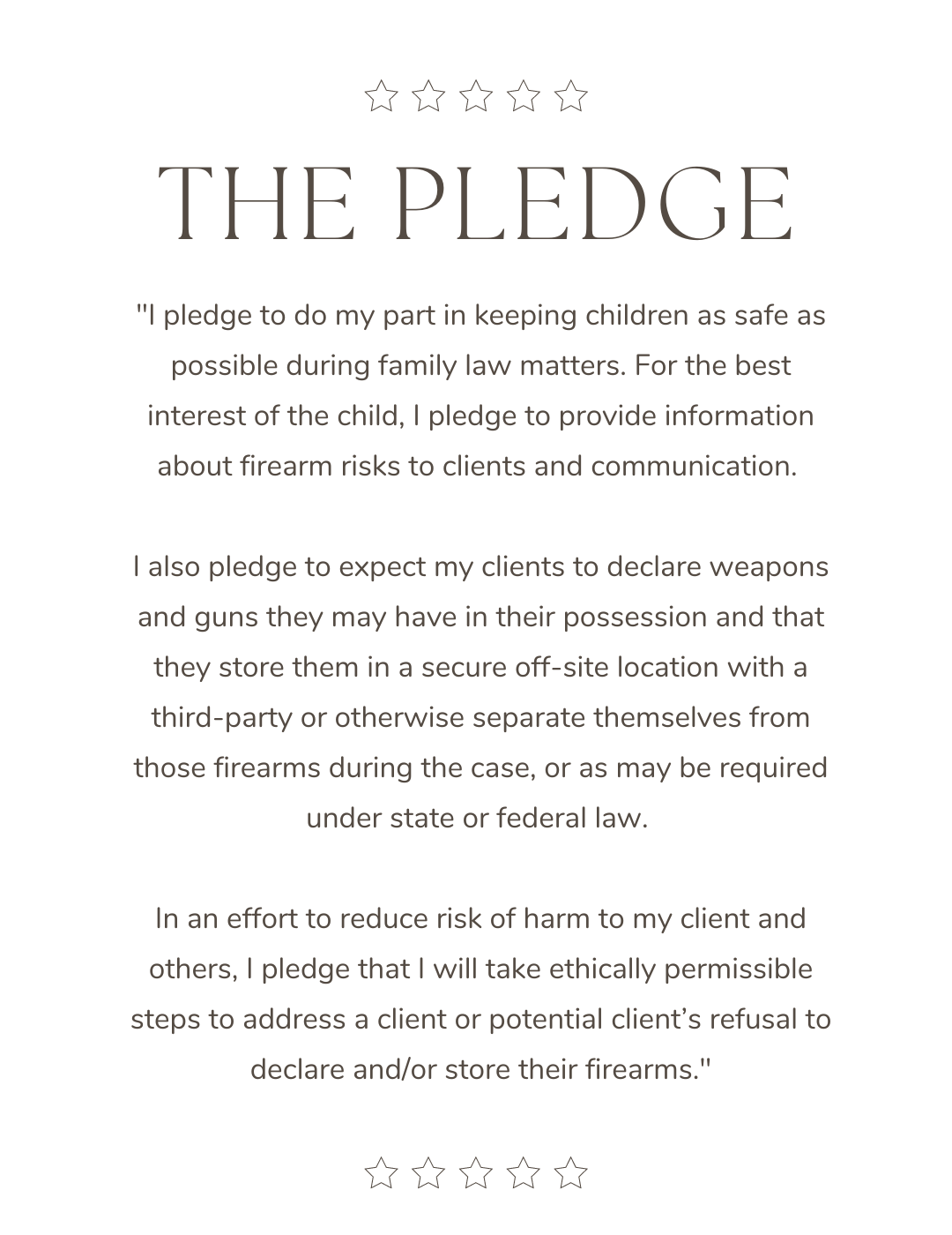 Example Of Pledge Pierce’s Pledge