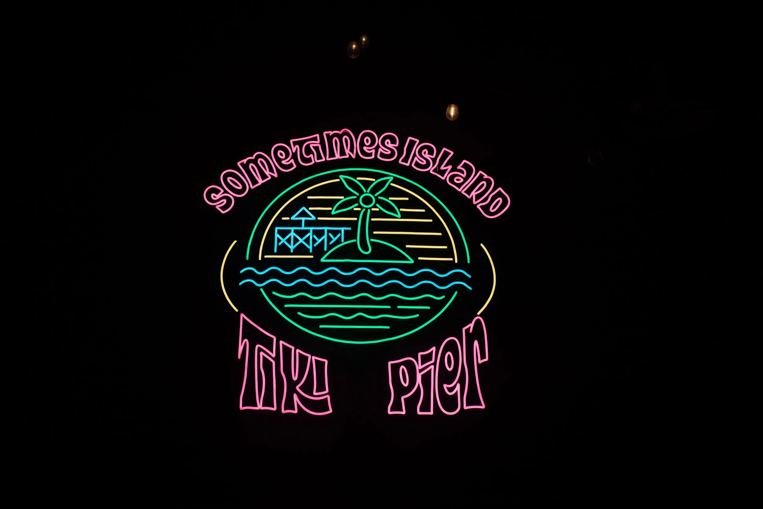 Sometimes Island Tiki Logo