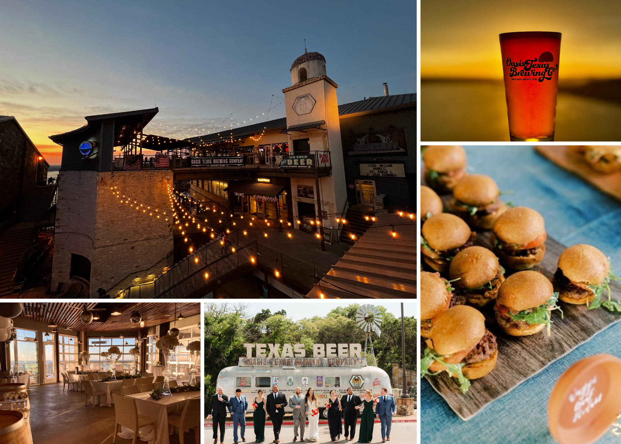 Austin Private Event Space Oasis Texas Brewing Company