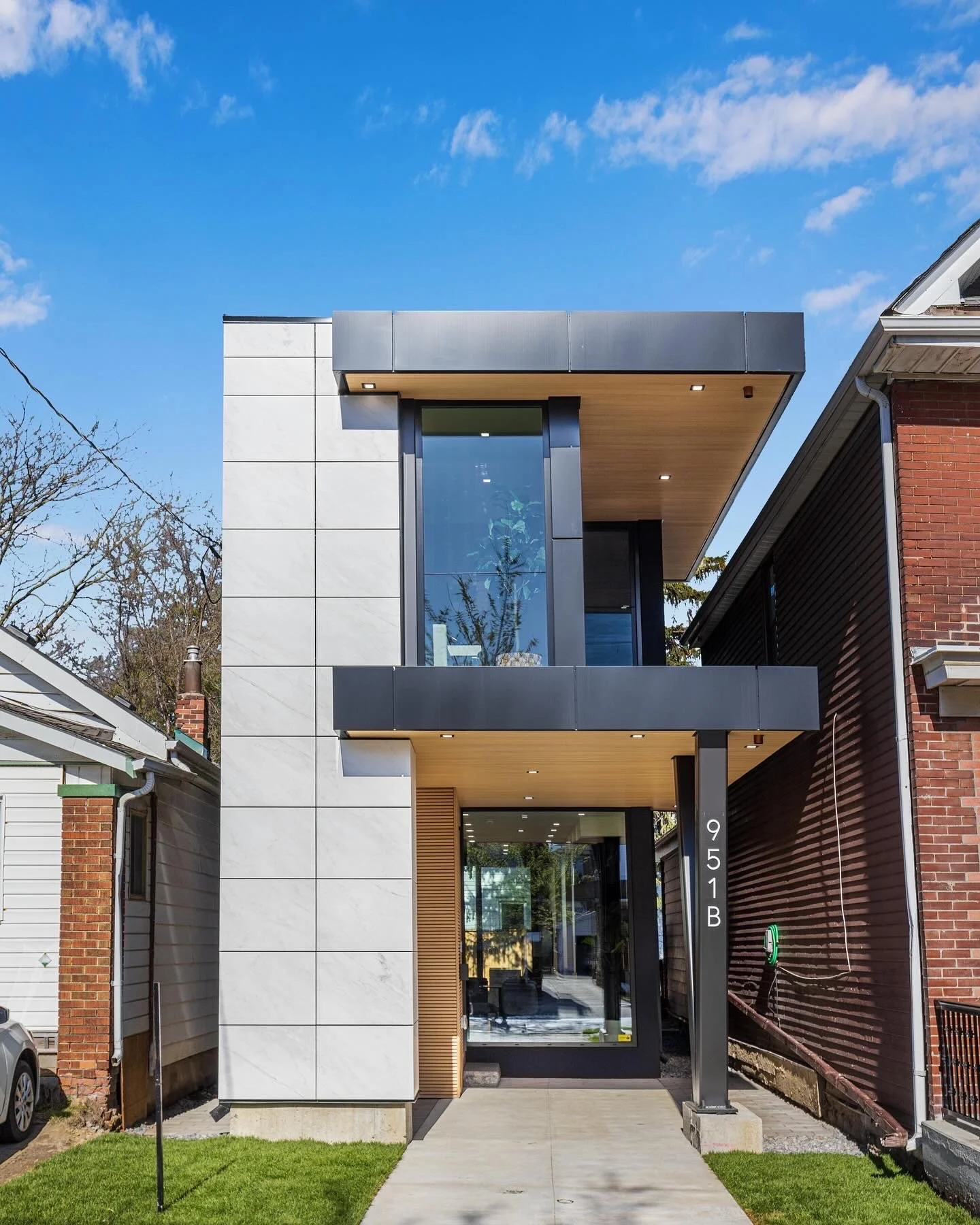 Building Address Design Custom Address Plaques Toronto | House Numbers TO | Orthografica