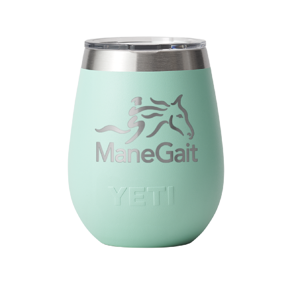 Yeti Rambler 10 oz Wine Tumbler — ManeGait Therapeutic Horsemanship