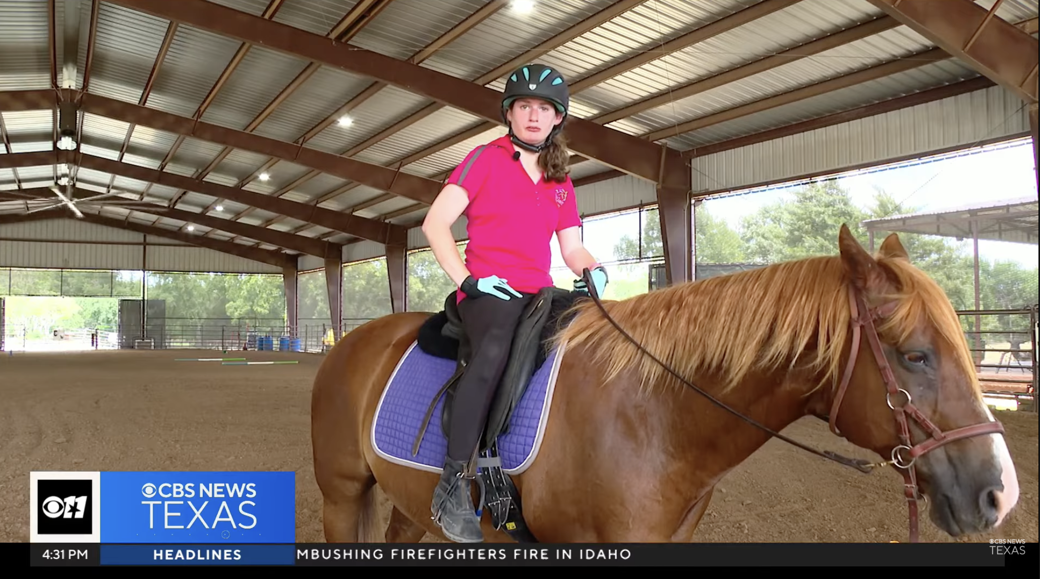 CBS 11 News Features Cami