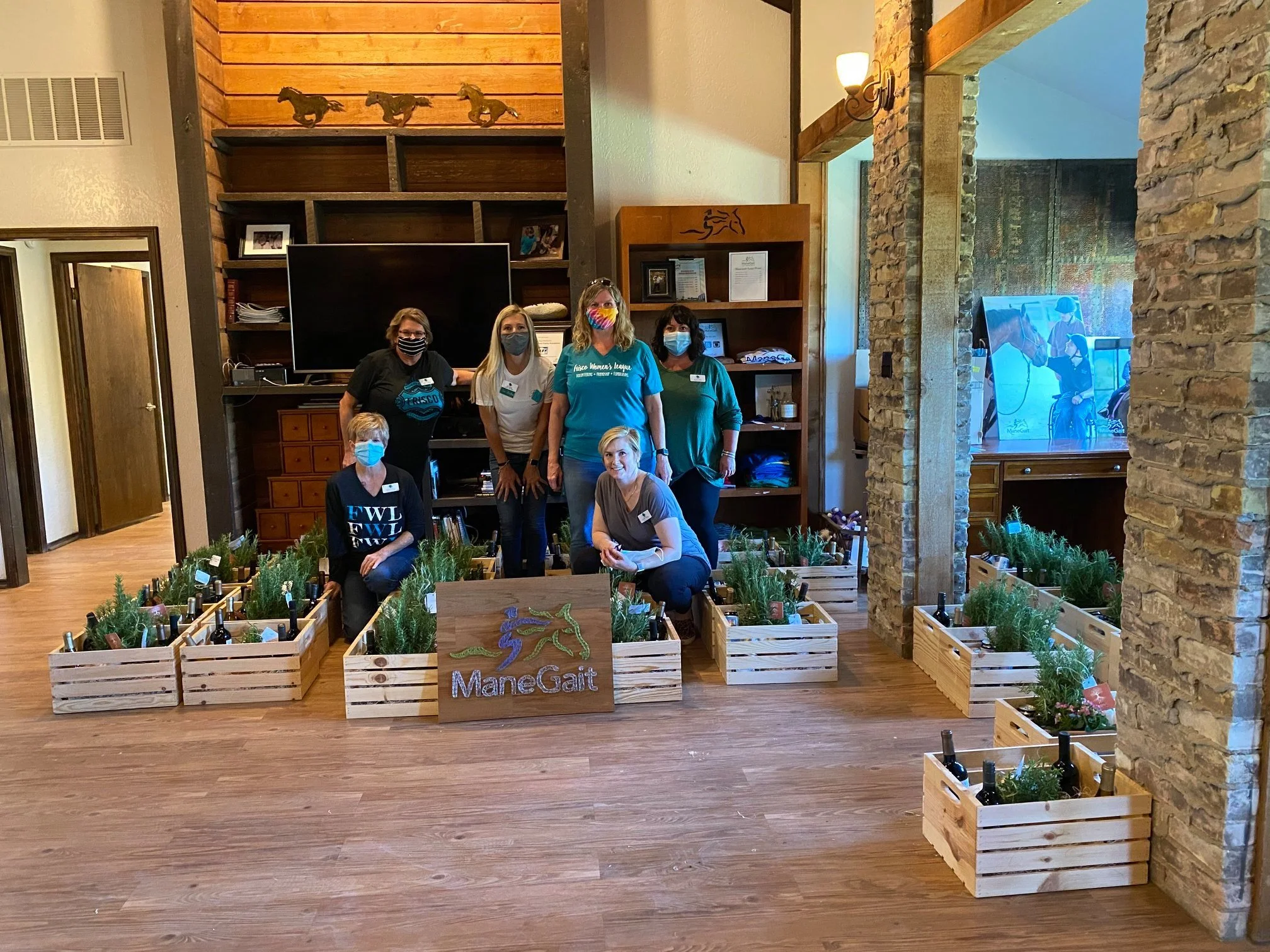 Group Volunteering — ManeGait Therapeutic Horsemanship