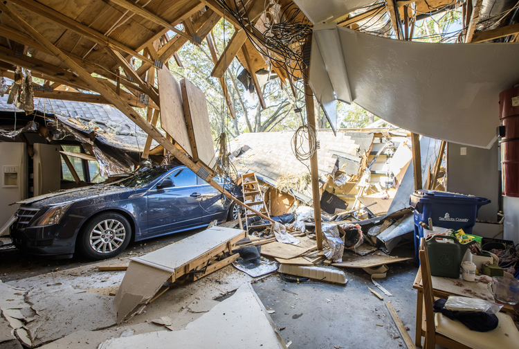 Hurricane damage repair by SRQ Building Group