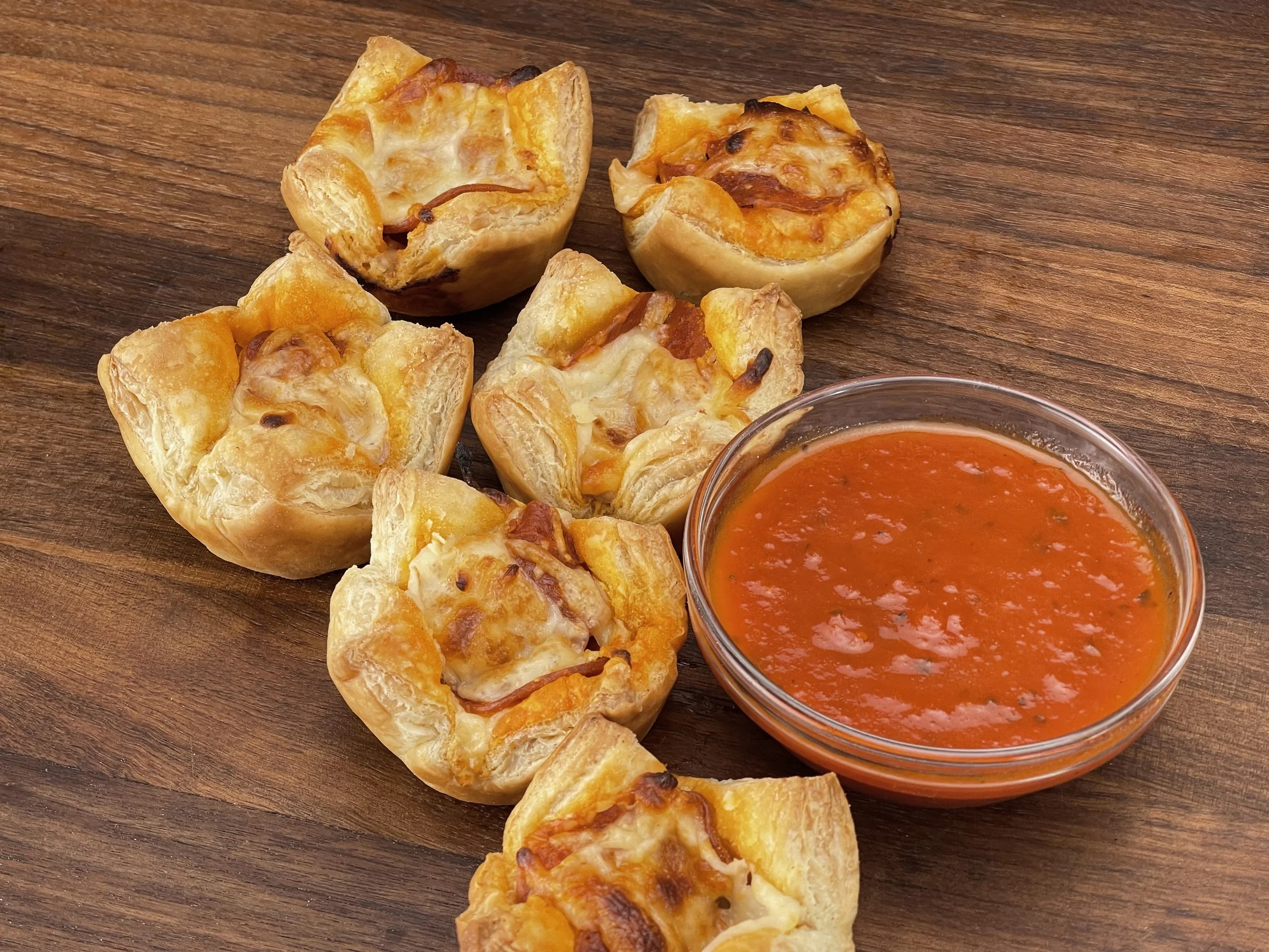 Pepperoni Pizza Puffs — Before the Butcher