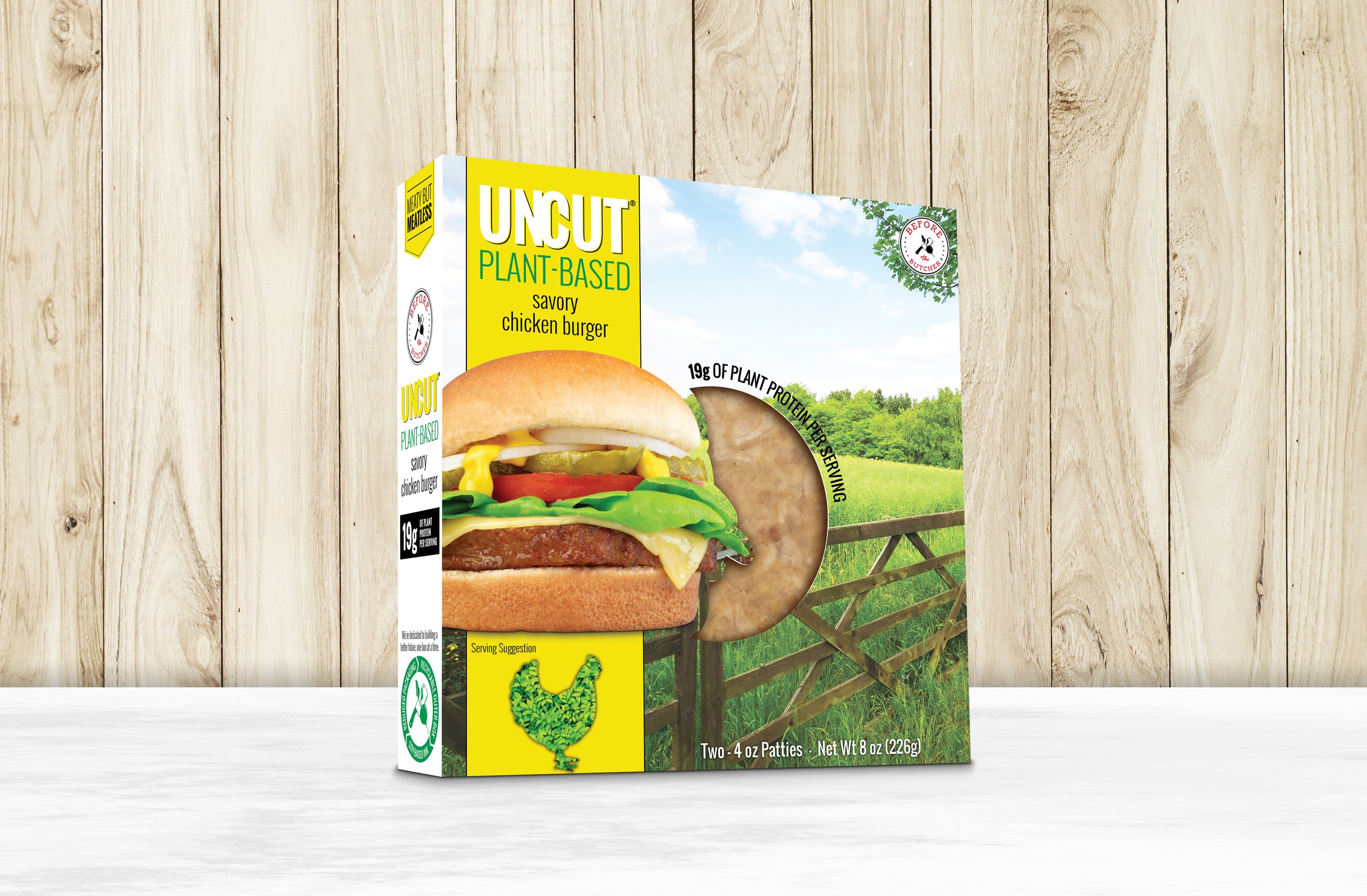 Plant-Based Chicken Burger