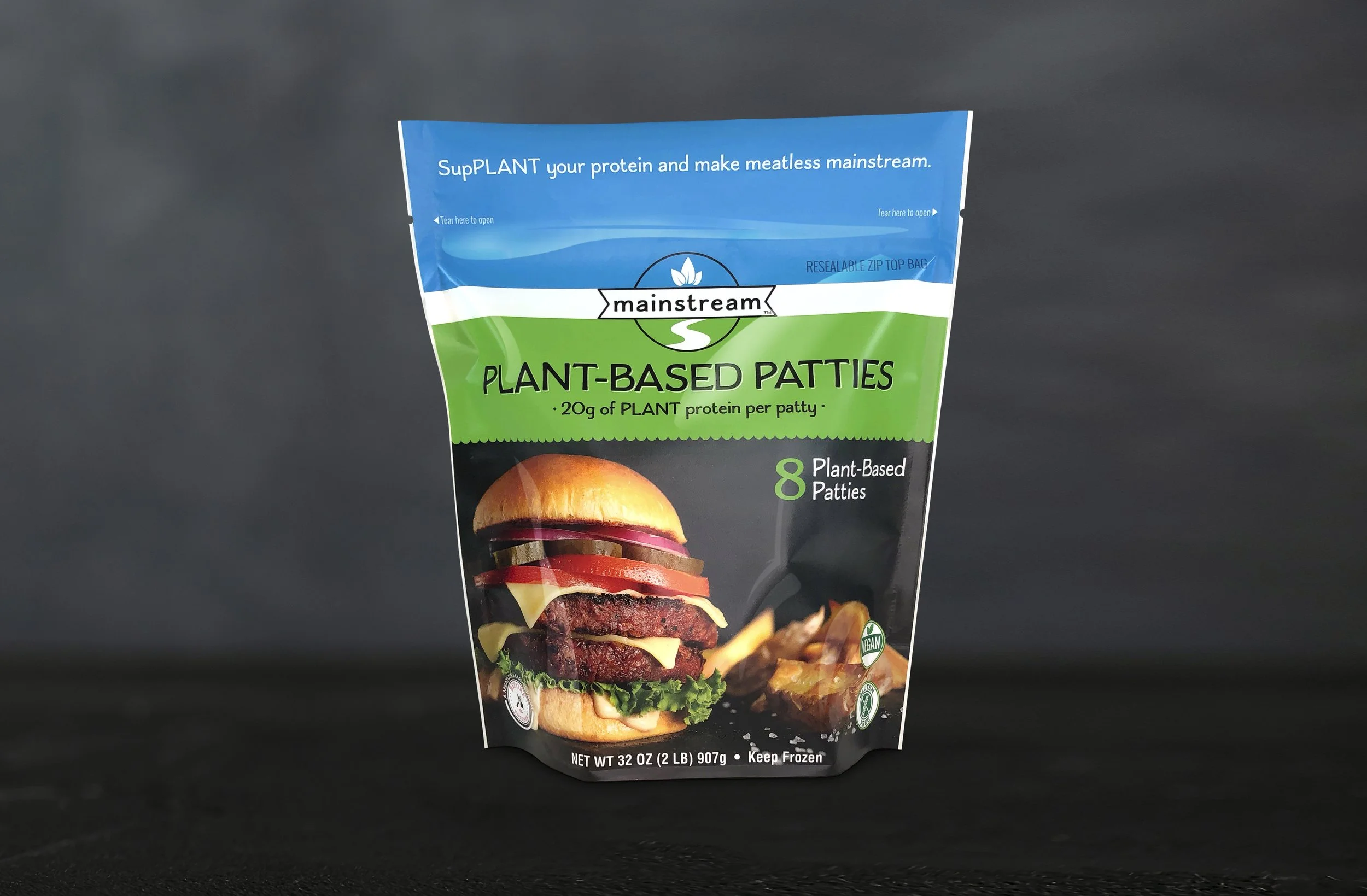 Mainstream™ Plant-Based Burger Patties