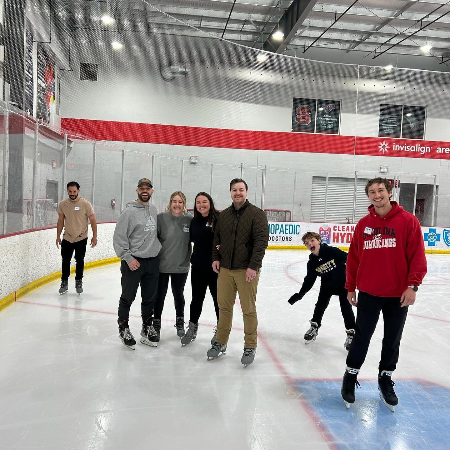 Yesterday was a blast! There&rsquo;s nothing better than meeting together for fun and fellowship. 💛⛸️🍕🥳 Thank you @wakecompetitioncenter for hosting us!