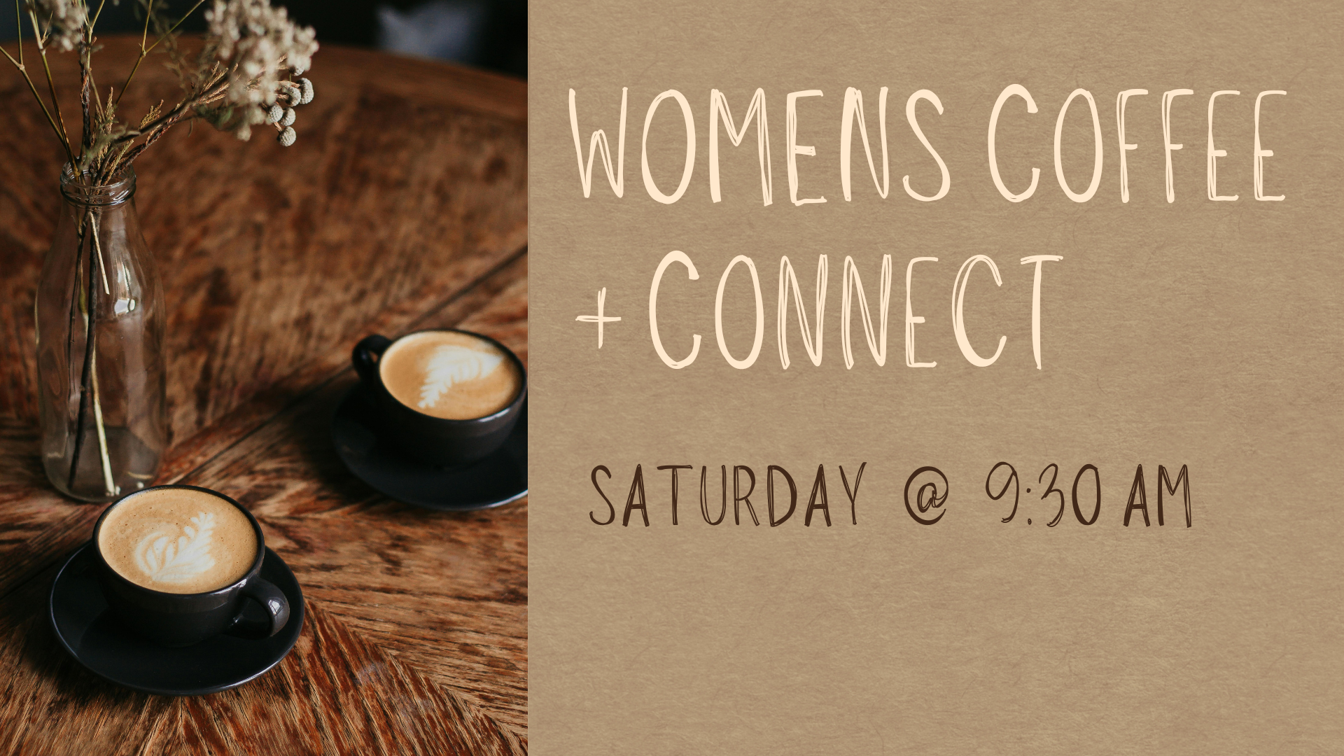Womens Coffee + Connect