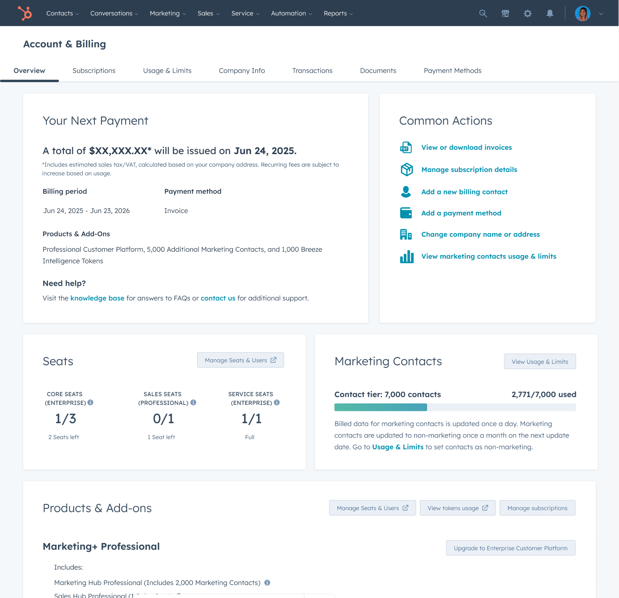 Moving feature cards