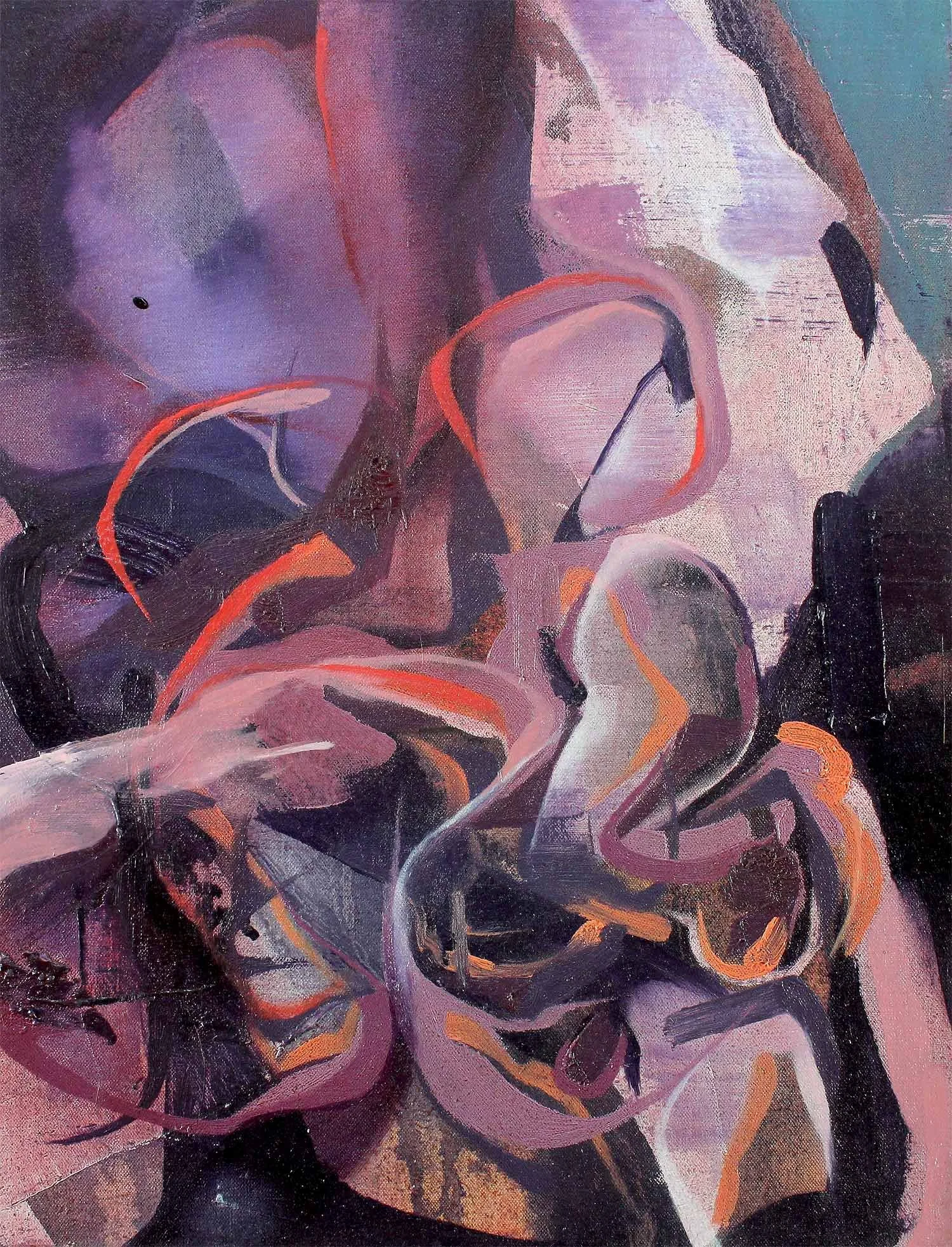 ‘Untitled’ 
oil on canvas, 46 x 35.5cm, 2016 
(Private Collection, Cardiff, Wales)