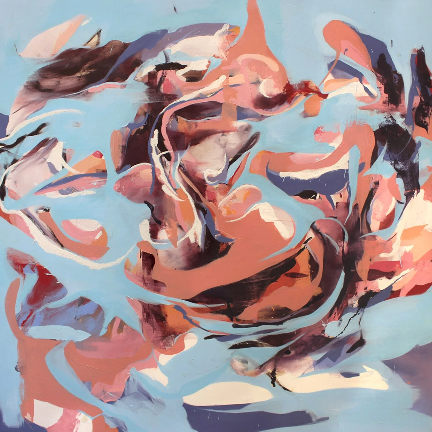 ‘Paradigm’ 
oil on canvas, 186 x 191cm, 2016
(Private Collection)