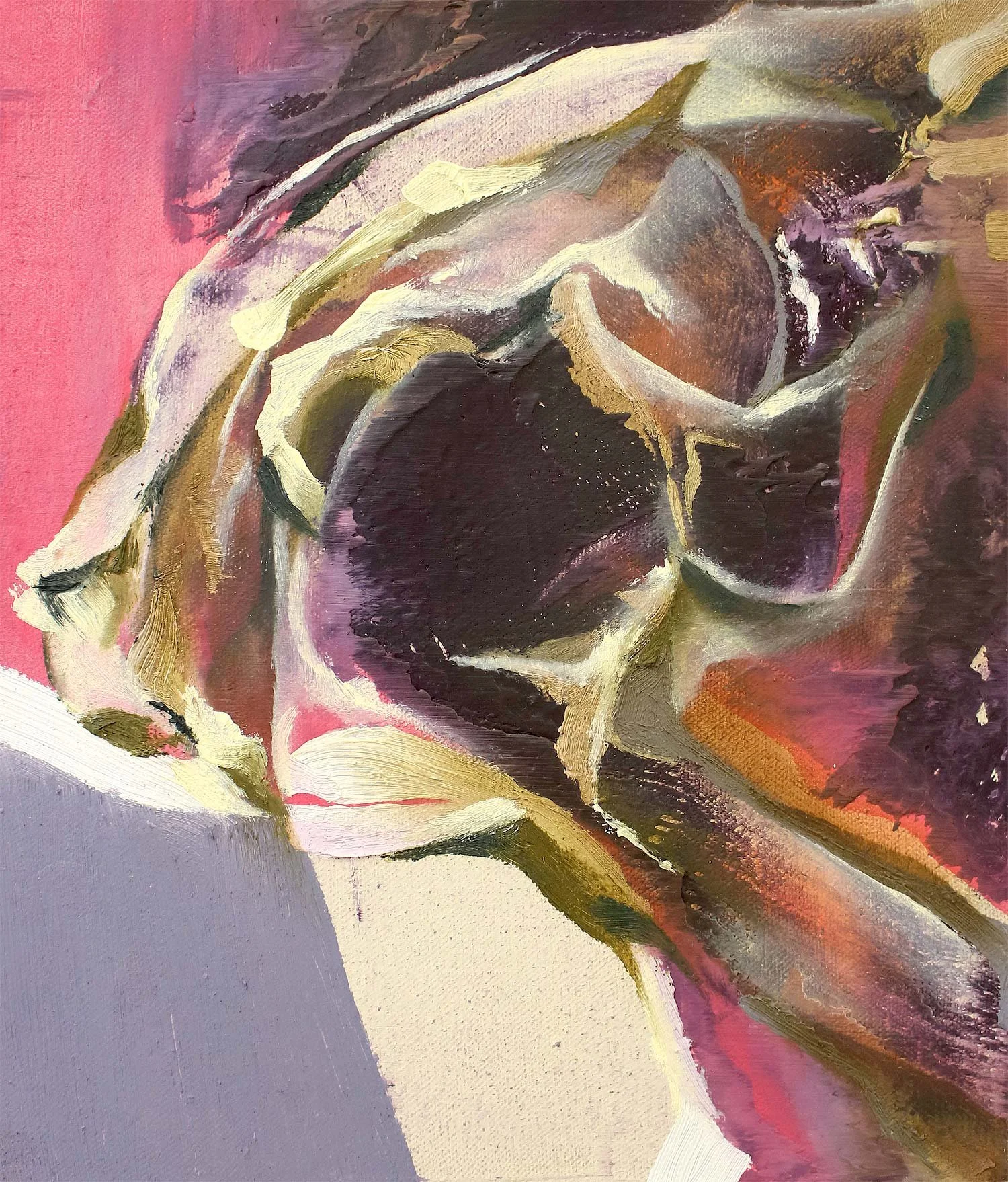 ‘Cortex’ 
oil on canvas, 30 x 25.5cm, 2015 
(Private Collection, USA)