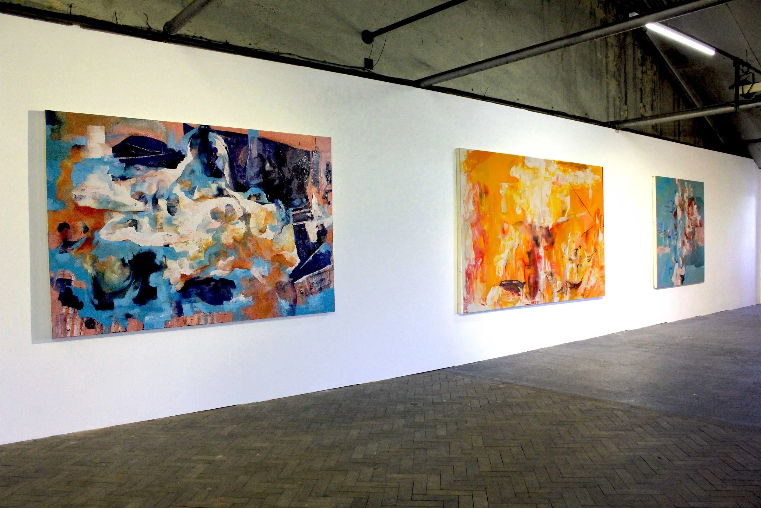 Installation Shot at 'Labyrinth'
The Sustainable Studio, Cardiff, Wales (May 2018)