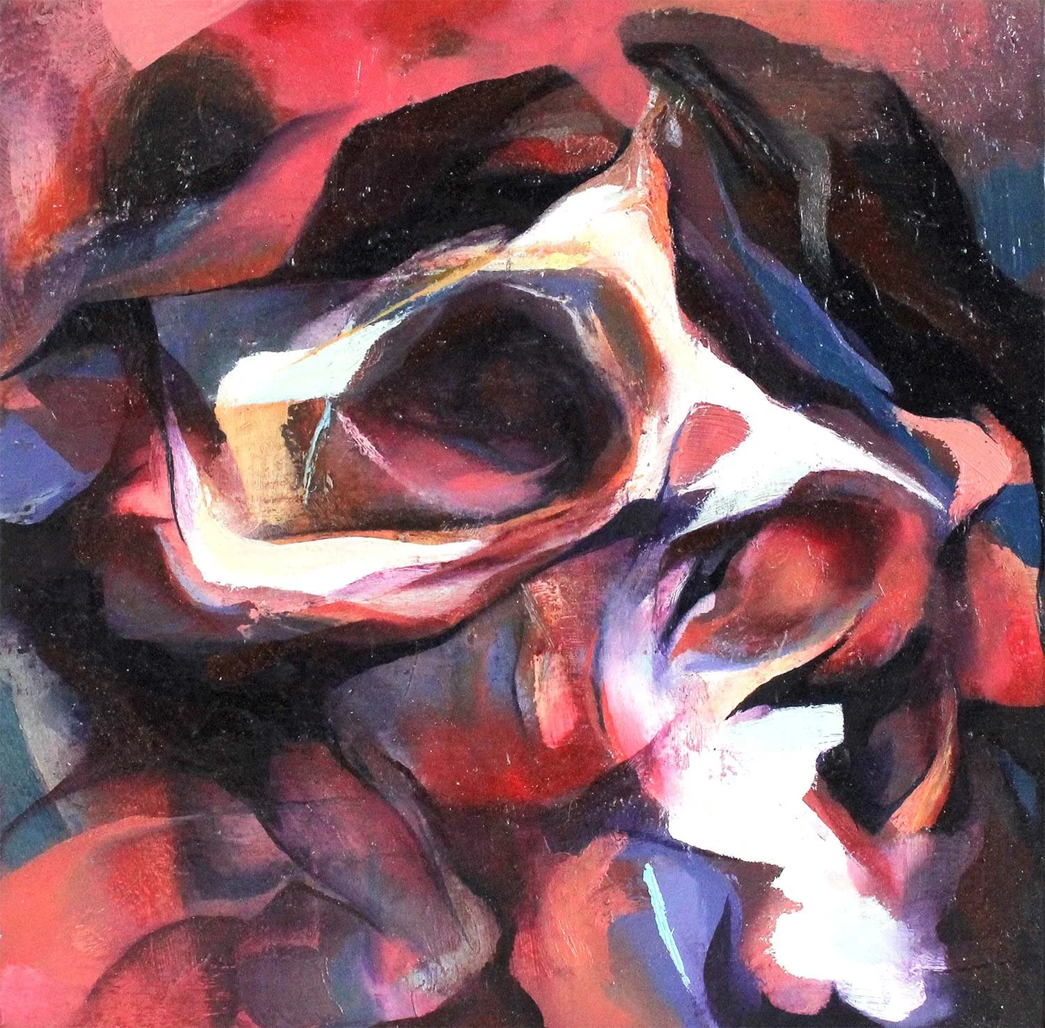 ‘Untitled’ 
oil on canvas, 30 x 30cm, 2017