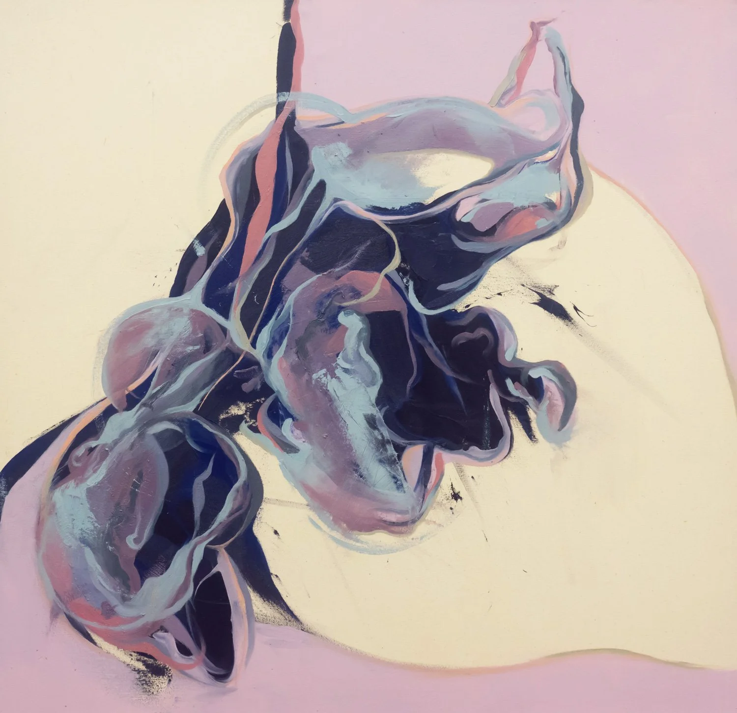 ‘Stagnant’ 
oil on canvas, 98 x 94cm, 2015
(Private Collection, Caerleon, Wales)