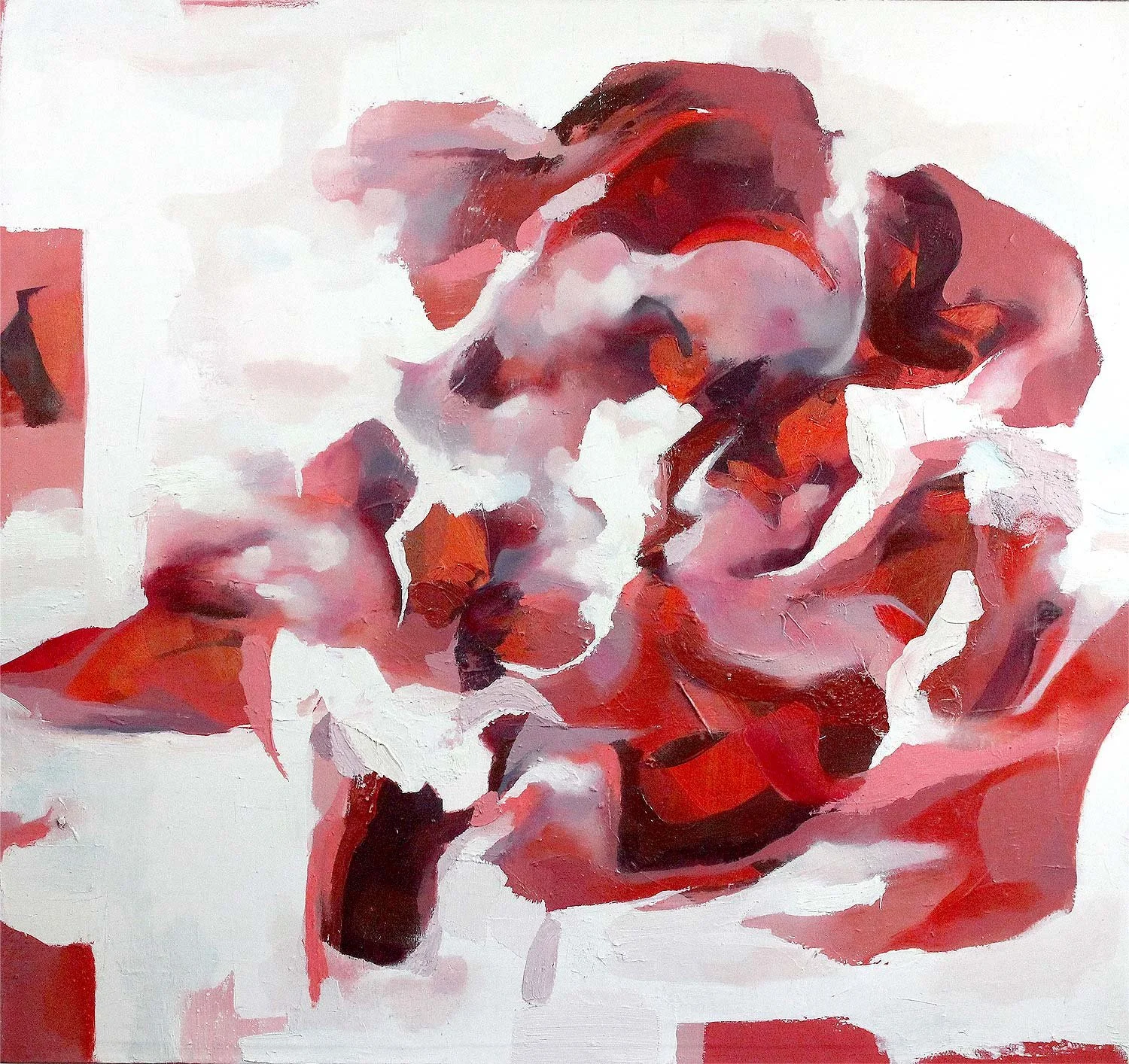 ‘Cipher’ 
oil on canvas, 101 x 107cm, 2017 
(Private Collection, London)