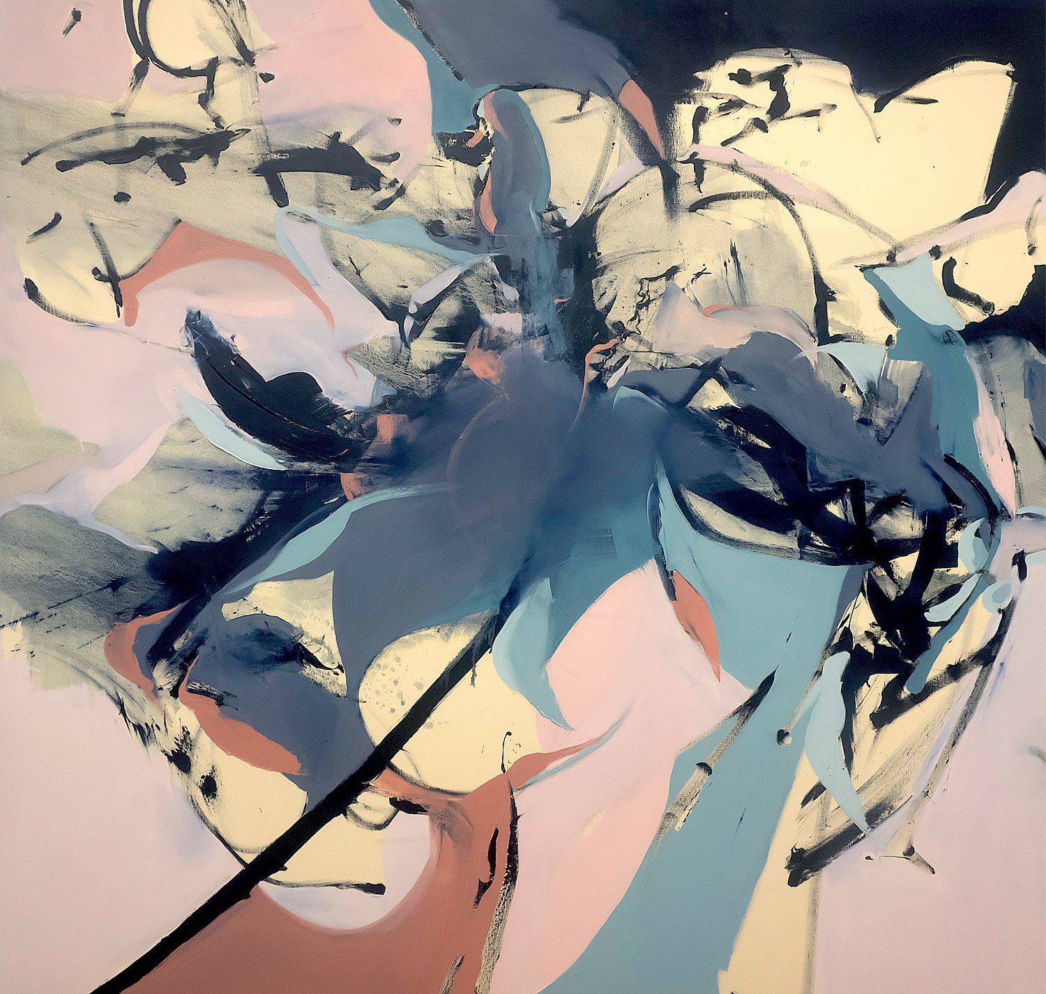 ‘Eminence’ 
oil on canvas, 186 x 191cm, 2015