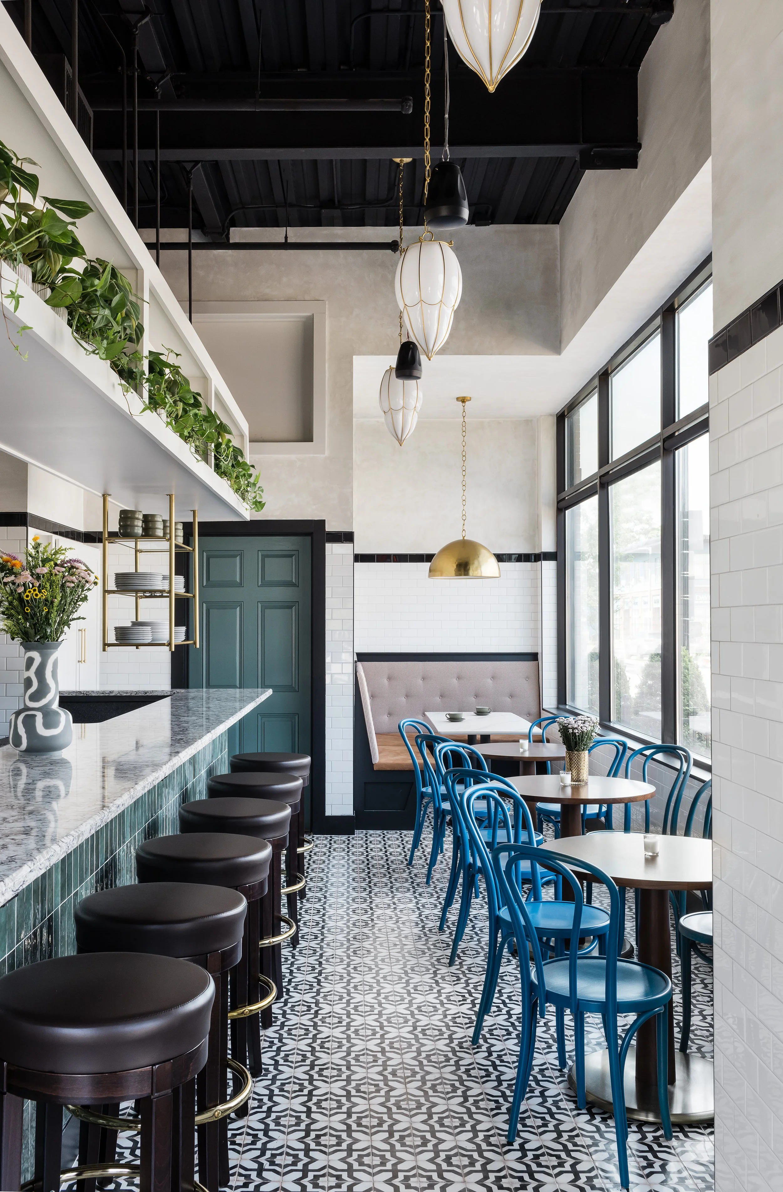 Jamaica Plain Bistro — Opaline Interiors Studio