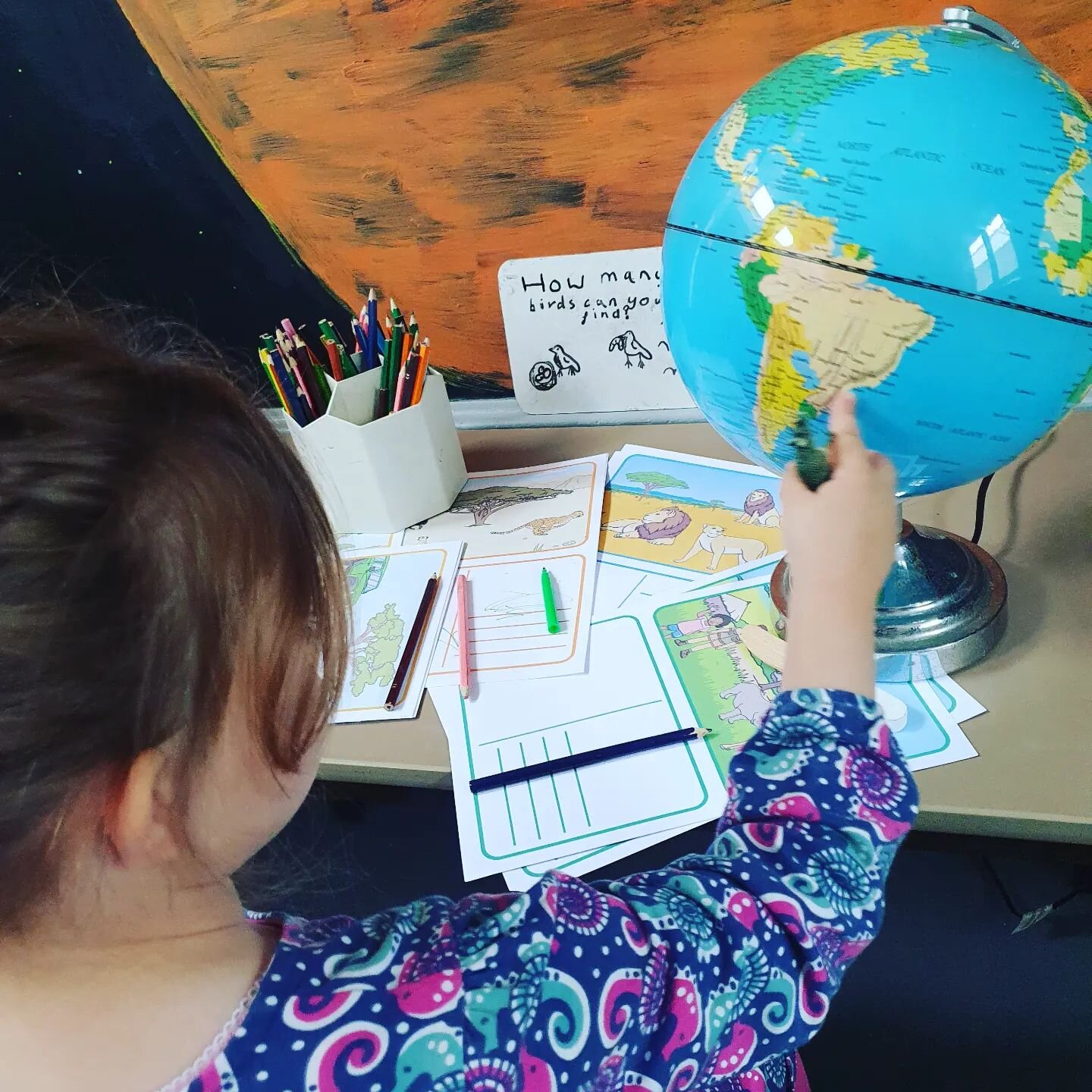 This terms topic is All Around The World, this week we are starting off in South America and next week we are travelling to Africa 🌍 #eyfs #earlyyearseducation #allaroundtheworld #southamerica #africa #constantinepreschool
