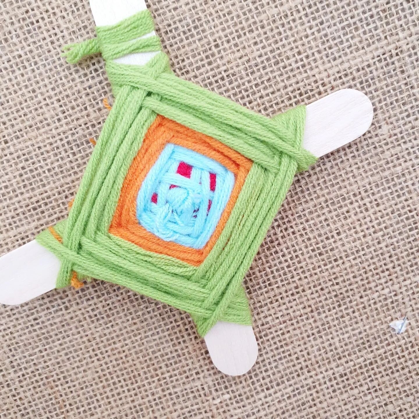 The children have been learning about All Around the World 🌎 they have been practising Fine Motor skills weaving and making beautiful Ojos De Dios. These were made to watch over people and bring Good Luck from all over South America. #eyfs #earlyyea