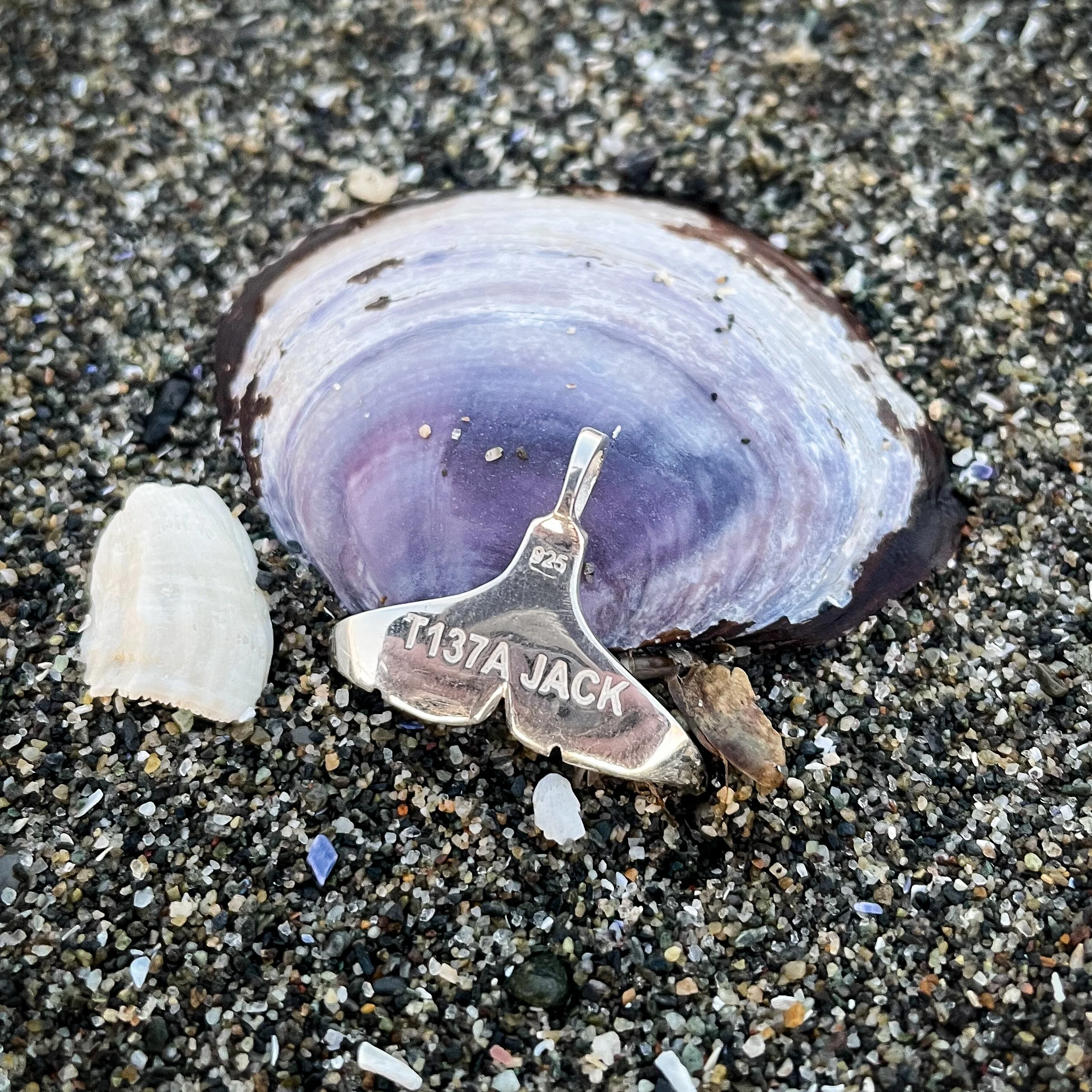 T137A Jack Fluke Silver Pendant