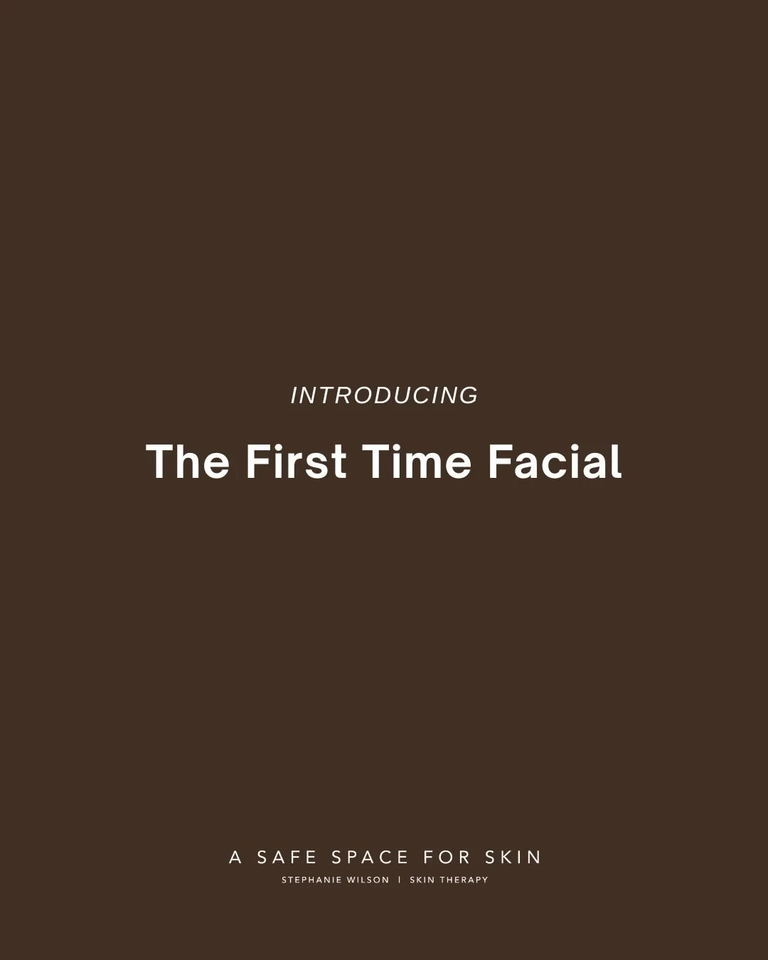 You know you want a facial but you don&rsquo;t know where to even begin

Introducing The First Time Facial

This ticks all of the boxes

▪️We walk you through a Skin Therapy Consultation so we can make sure we select the exact treatment your skin nee