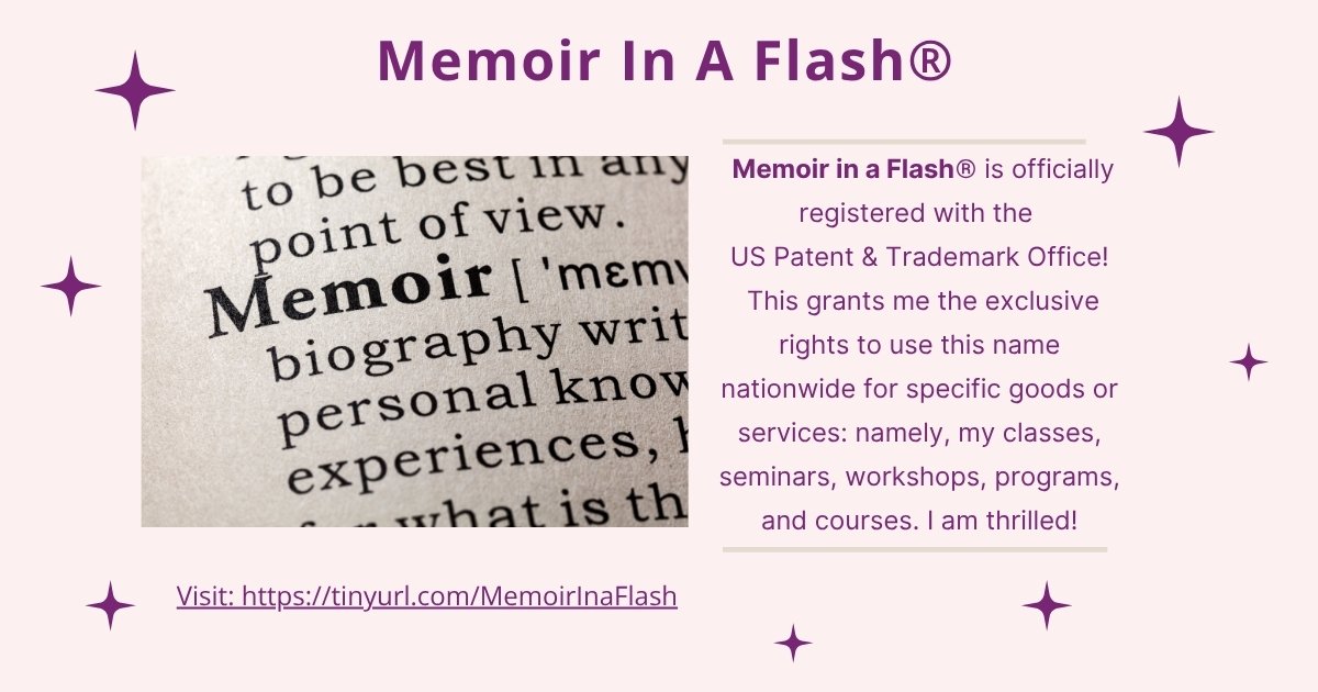 Exciting Memoir In A Flash® News!