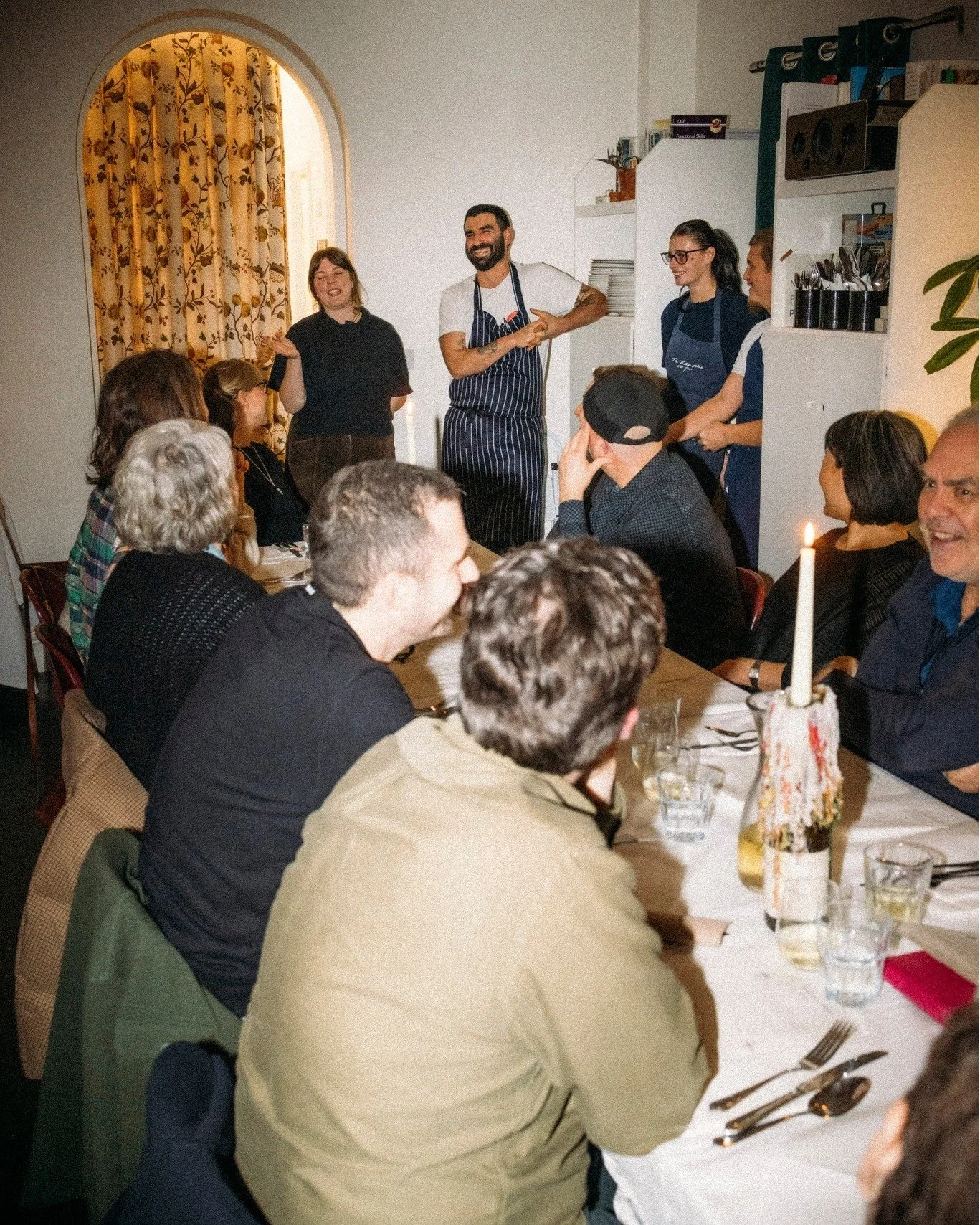 Jake Norman Fundraising Dinner!

Thank you so much to Jake,  our trainees and to all our wonderful diners who attended on Tuesday evening.  It was such a joyful evening, celebrating the progress and ever-growing potential of our trainees as well as t